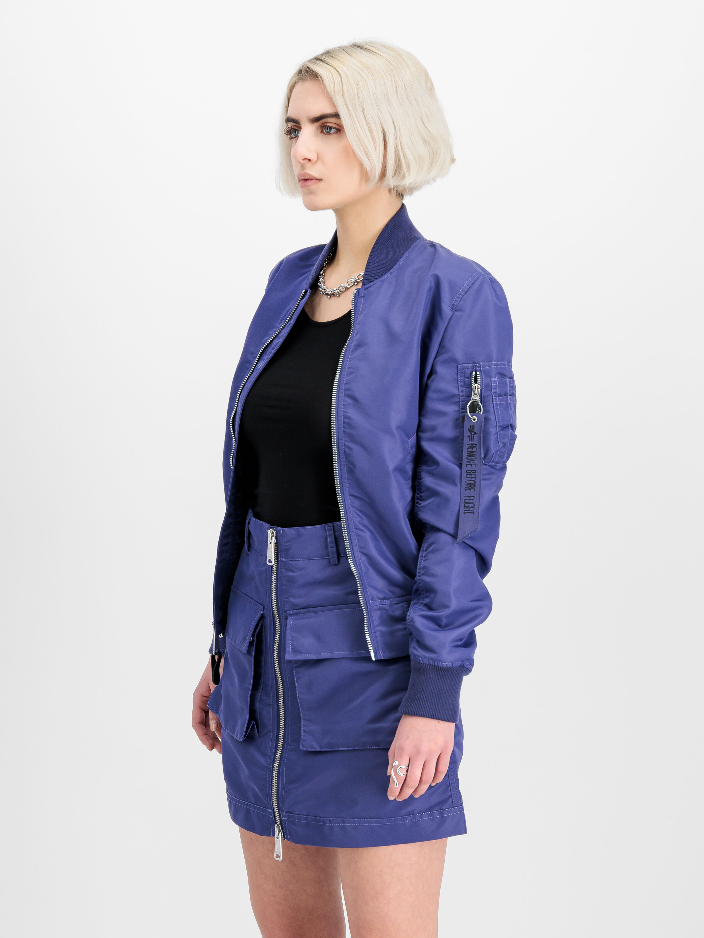 MA-1 VF Light Bomber Jacket Women night purple 156001_735_2_model_00003_144924