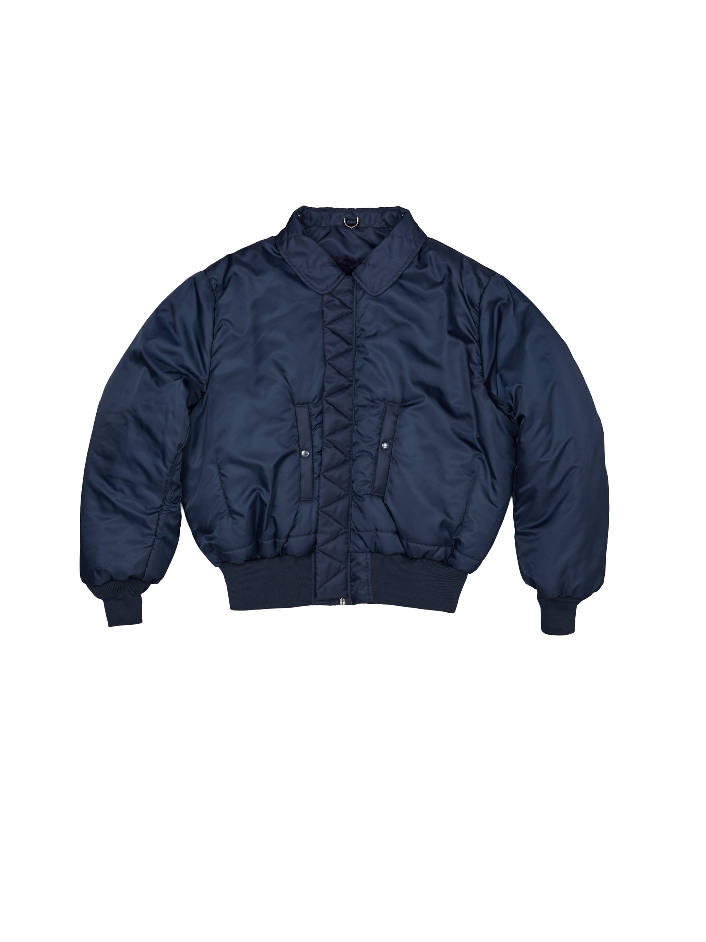 ALPHA x MASTERMIND REVERSIBLE FAUX MOUTON B-15 Bomber Jacket navy 258019_02_3_detail_00005_200158