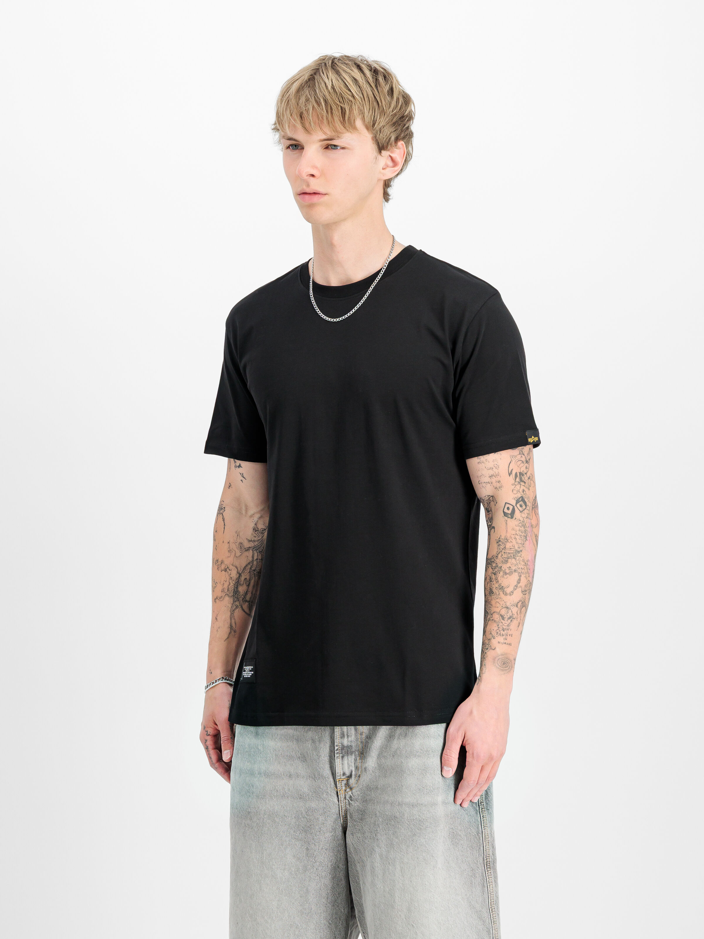 Label Backprint T-Shirt black/black 258505_515_2_model_00002_173804