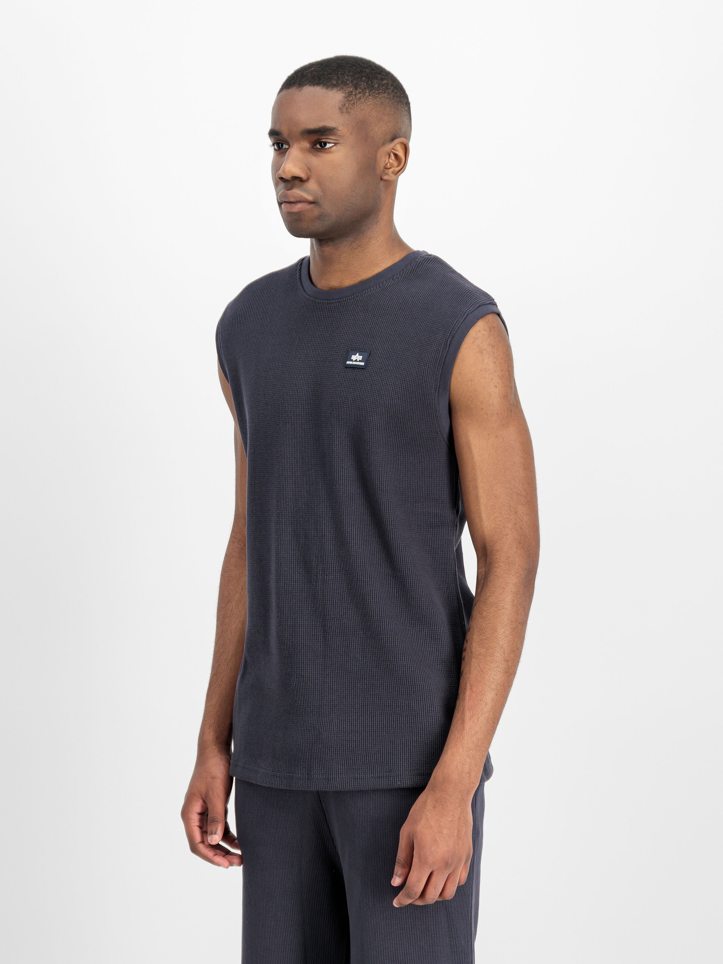 Waffle Small Logo Tank ultra navy 266563_697_2_model_00002_226207