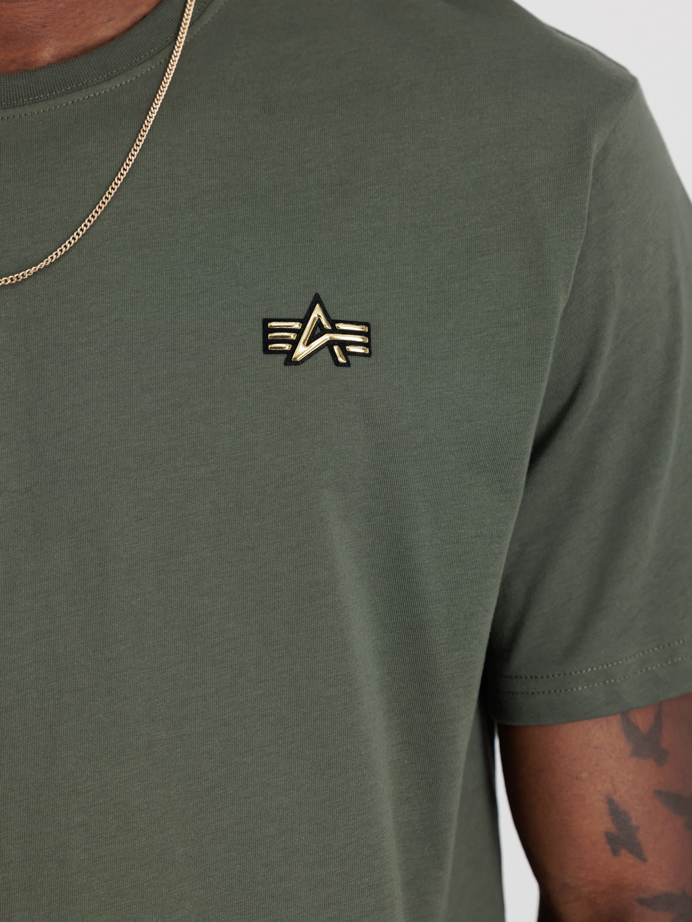 3D Small Logo T-Shirt dark olive 148511_142_3_detail_00001_98291