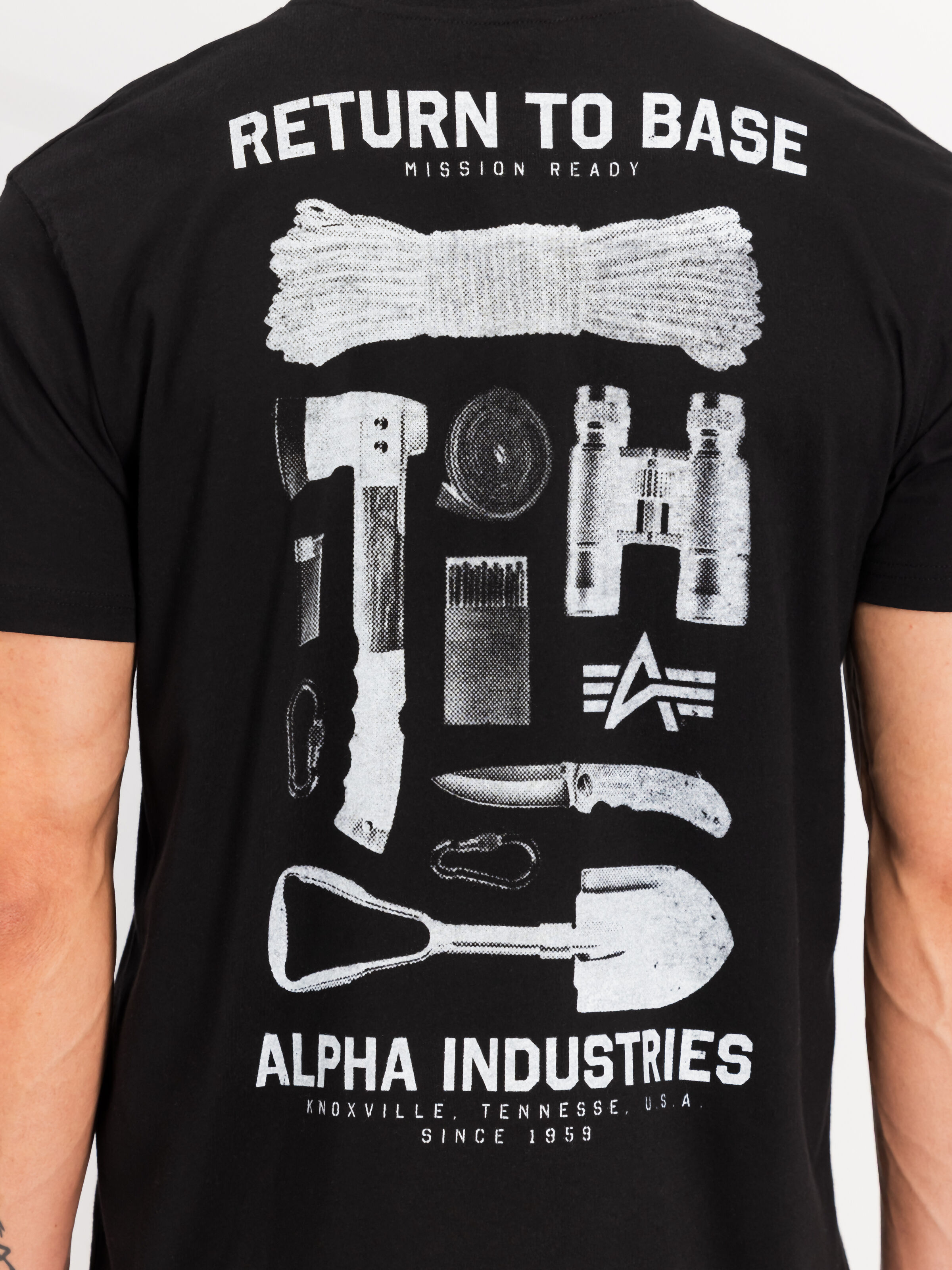 Return To Base T-Shirt black 266506_03_3_detail_00002_215611