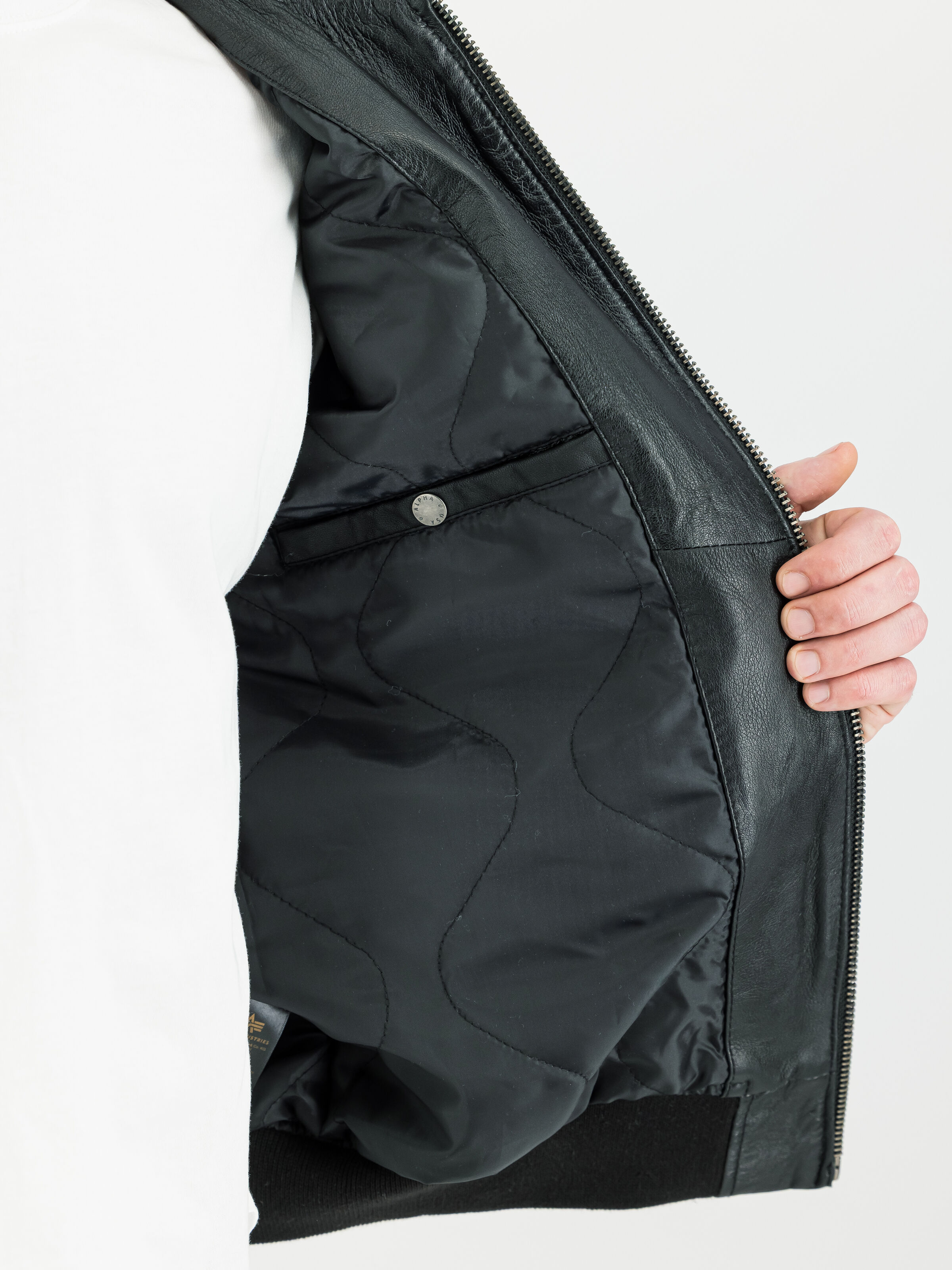 CWU-45/P Leather Bomber Jacket black 266106_03_3_detail_00002_219335