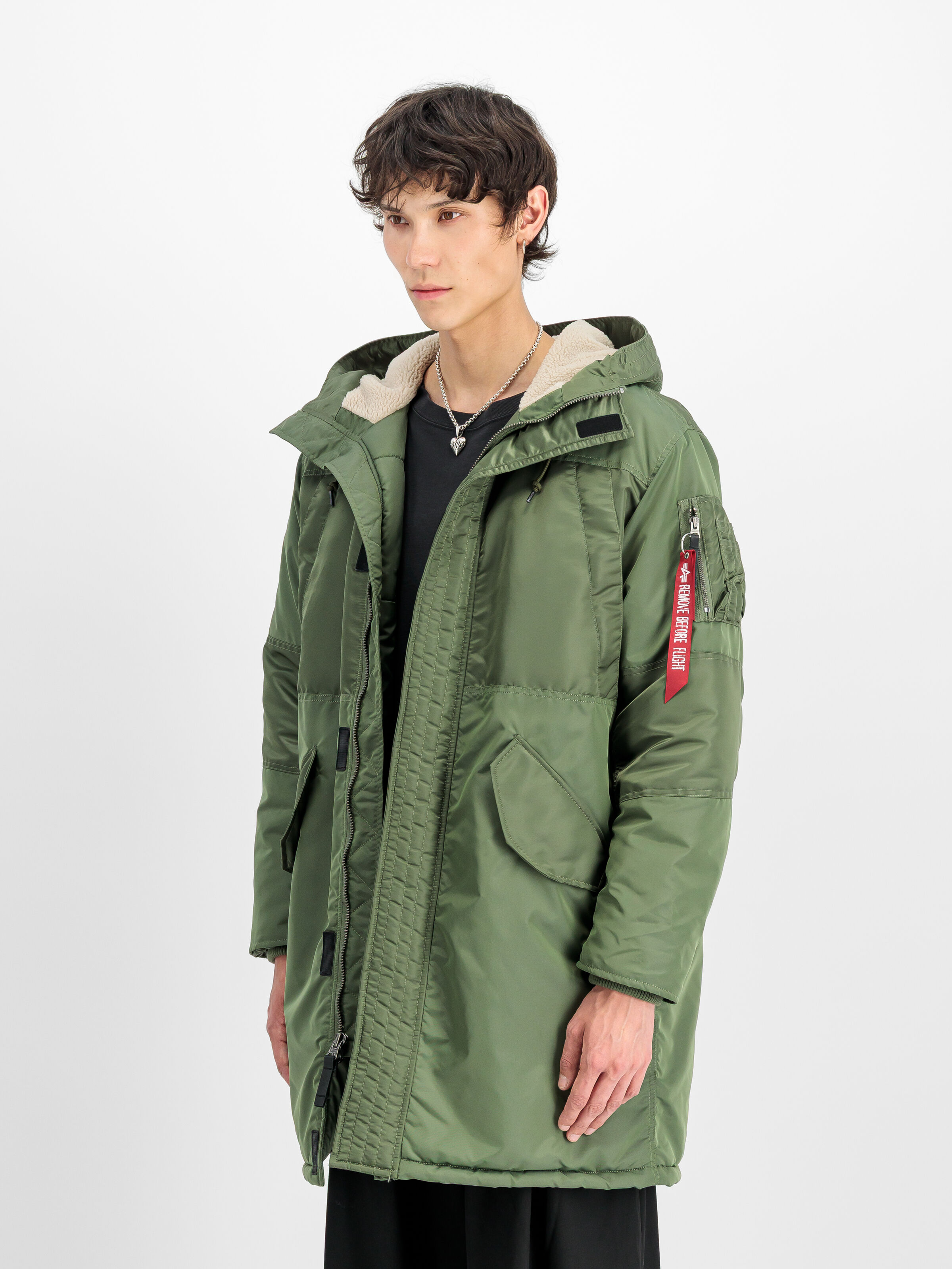 Studio Field Parka Winter Jacket sage-green 258119_01_2_model_00002_173280