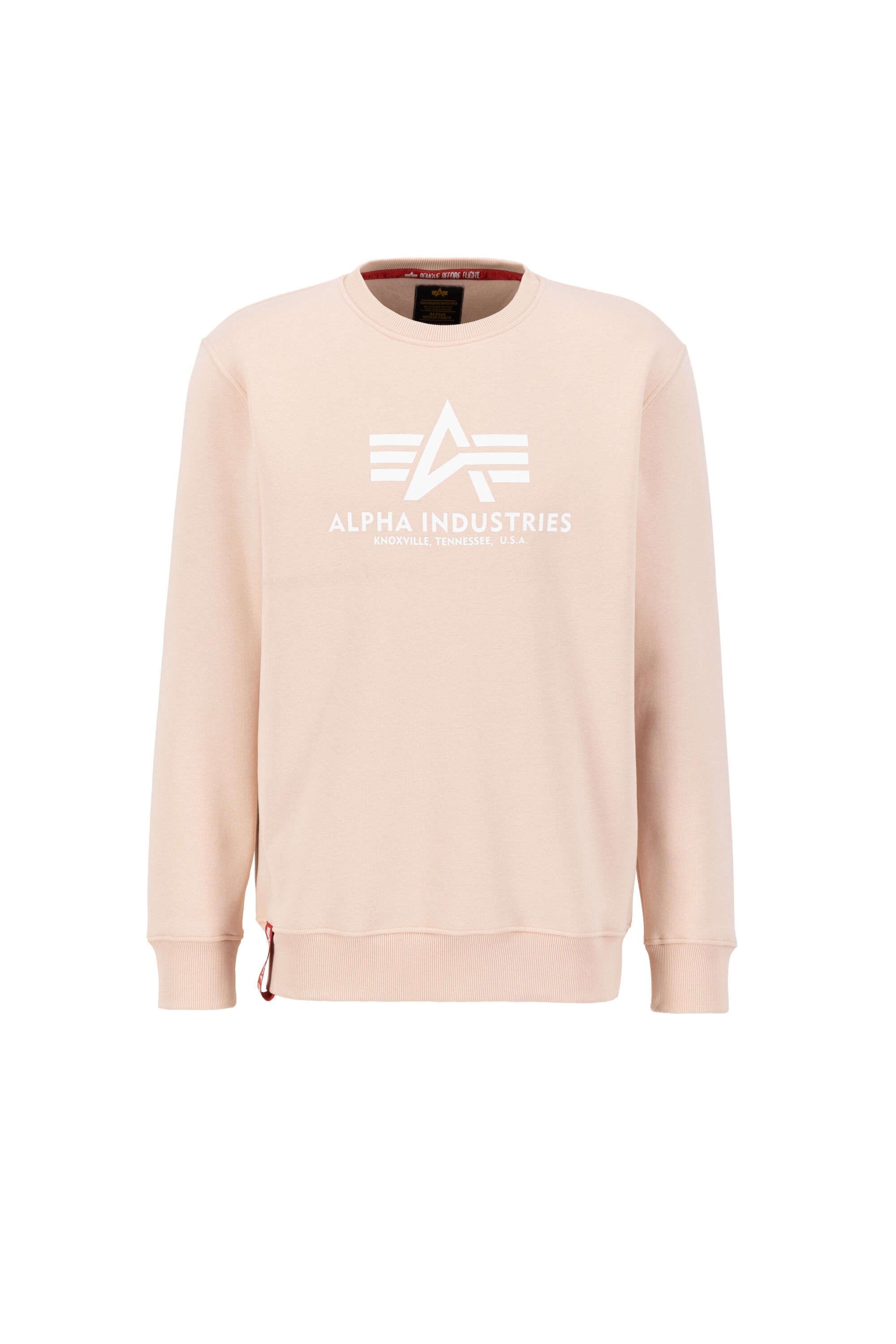 Basic Sweatshirt pale peach