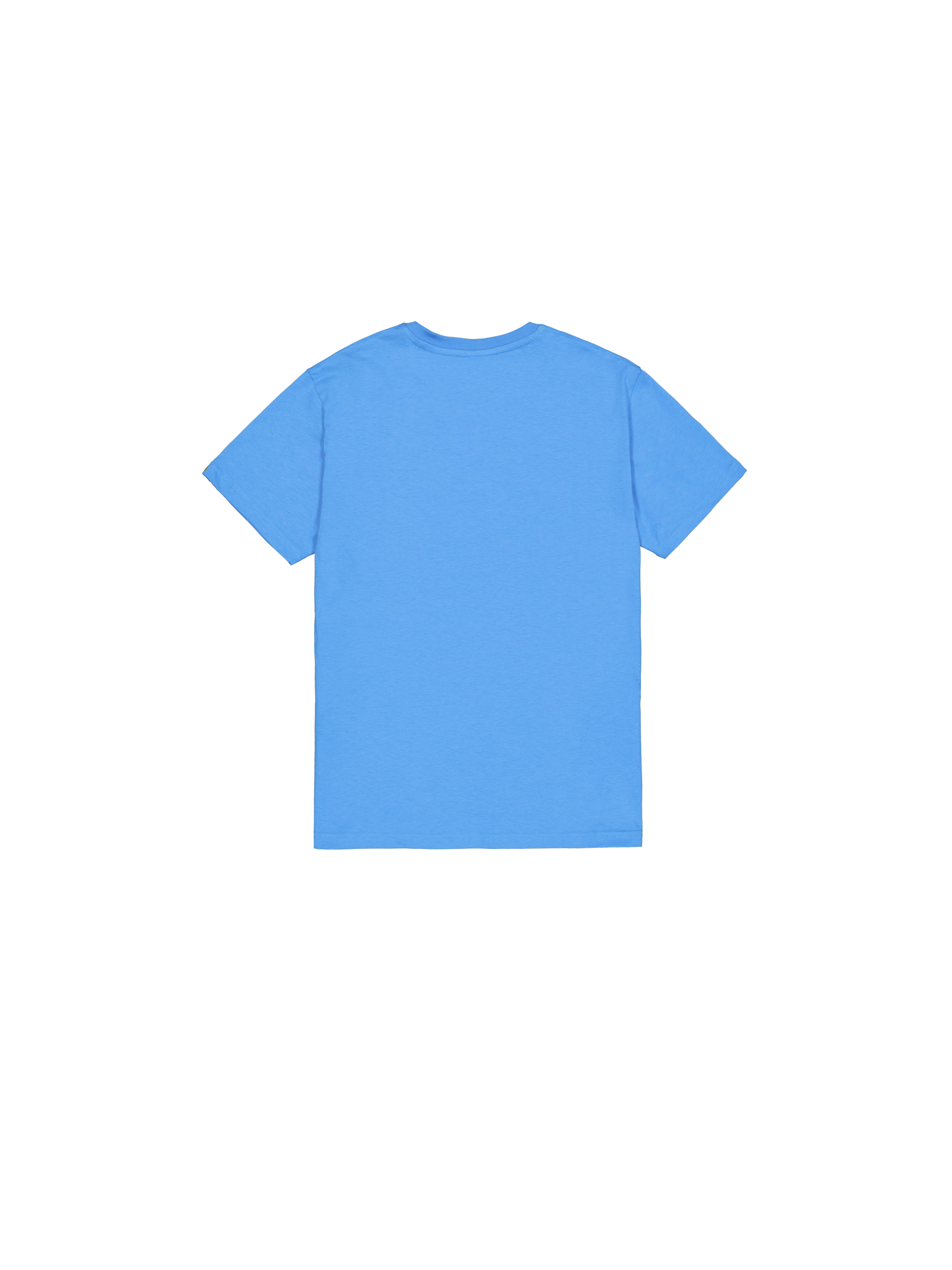 Basic Mid Logo T-Shirt mediteranian blue 118533_737_1_flatlay_00002_139837