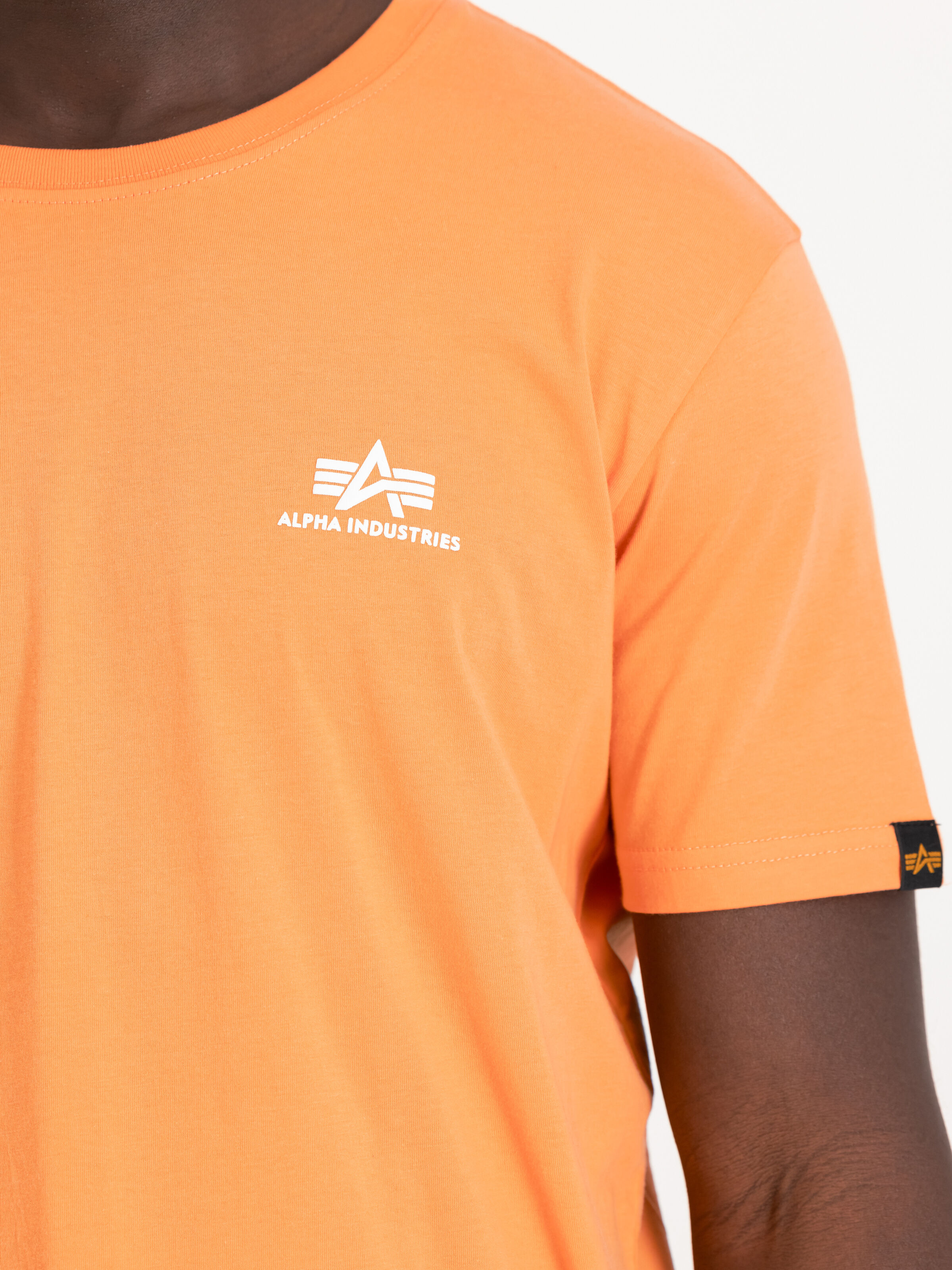 Basic Small Logo T-Shirt tangerine 188505_710_00005_182584