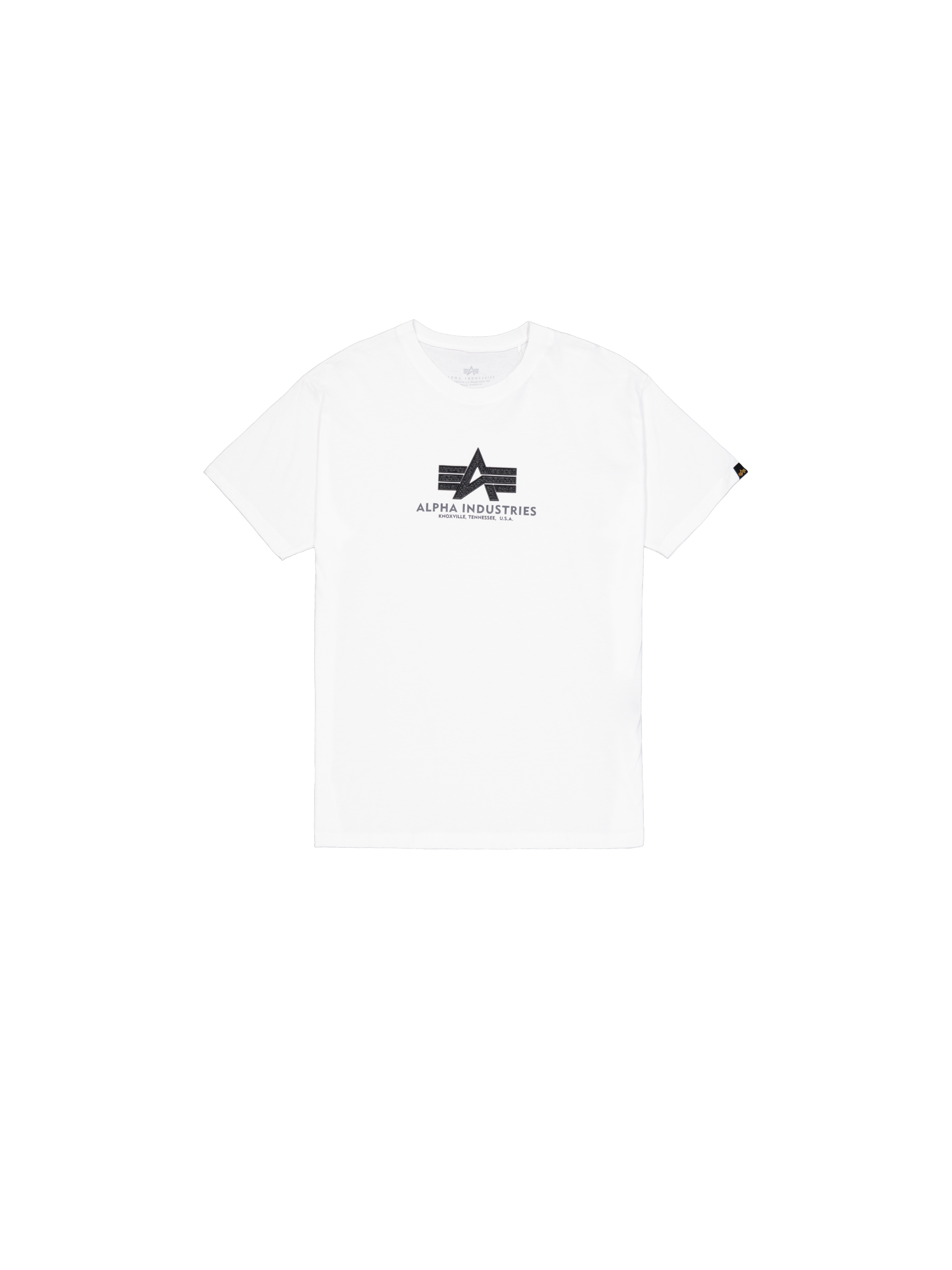 Basic Big Logo Rubber T-Shirt white/black 100501RB_92_1_flatlay_00001_160955.png