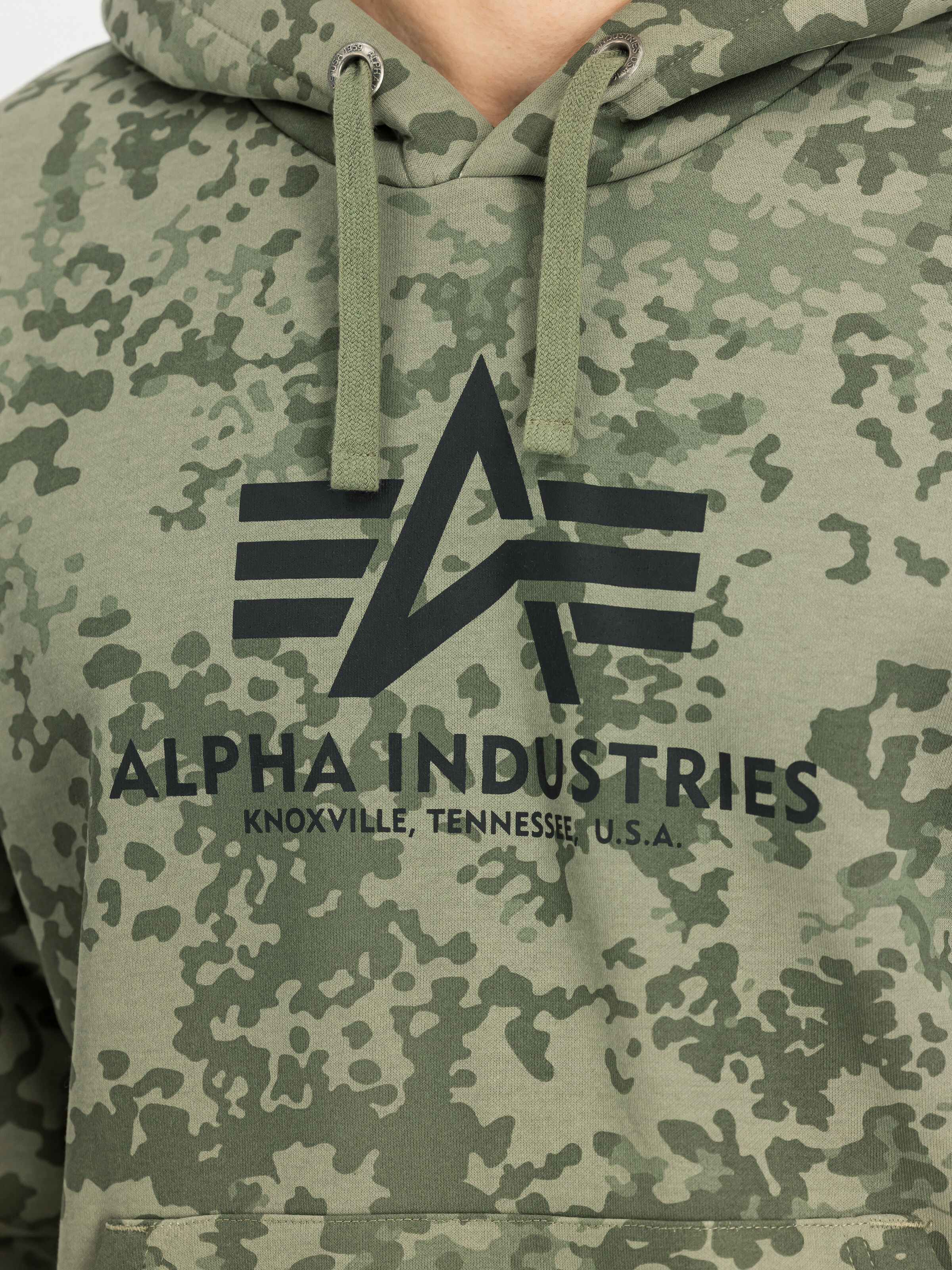Basic Big Logo Camo Hoodie M48 forest camo 178312C_905_3_detail_00001_228284