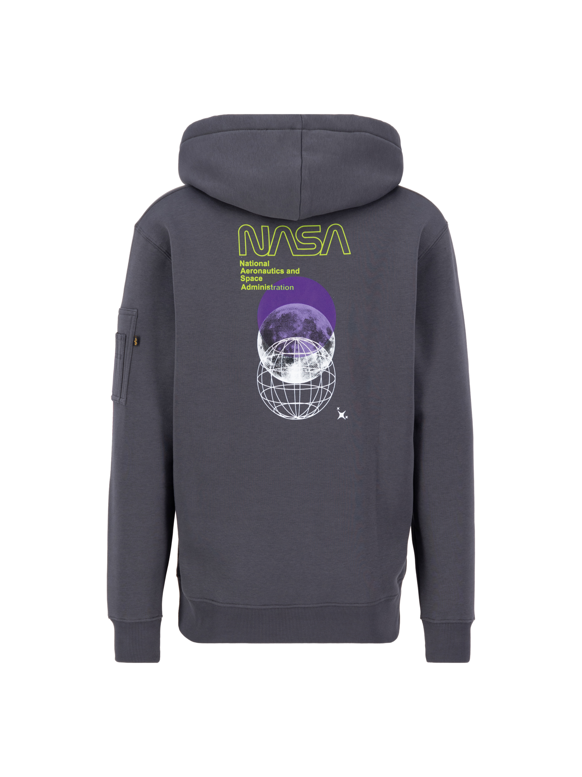 NASA Orbit Hoodie vintage grey 146339_684_001_2_182062