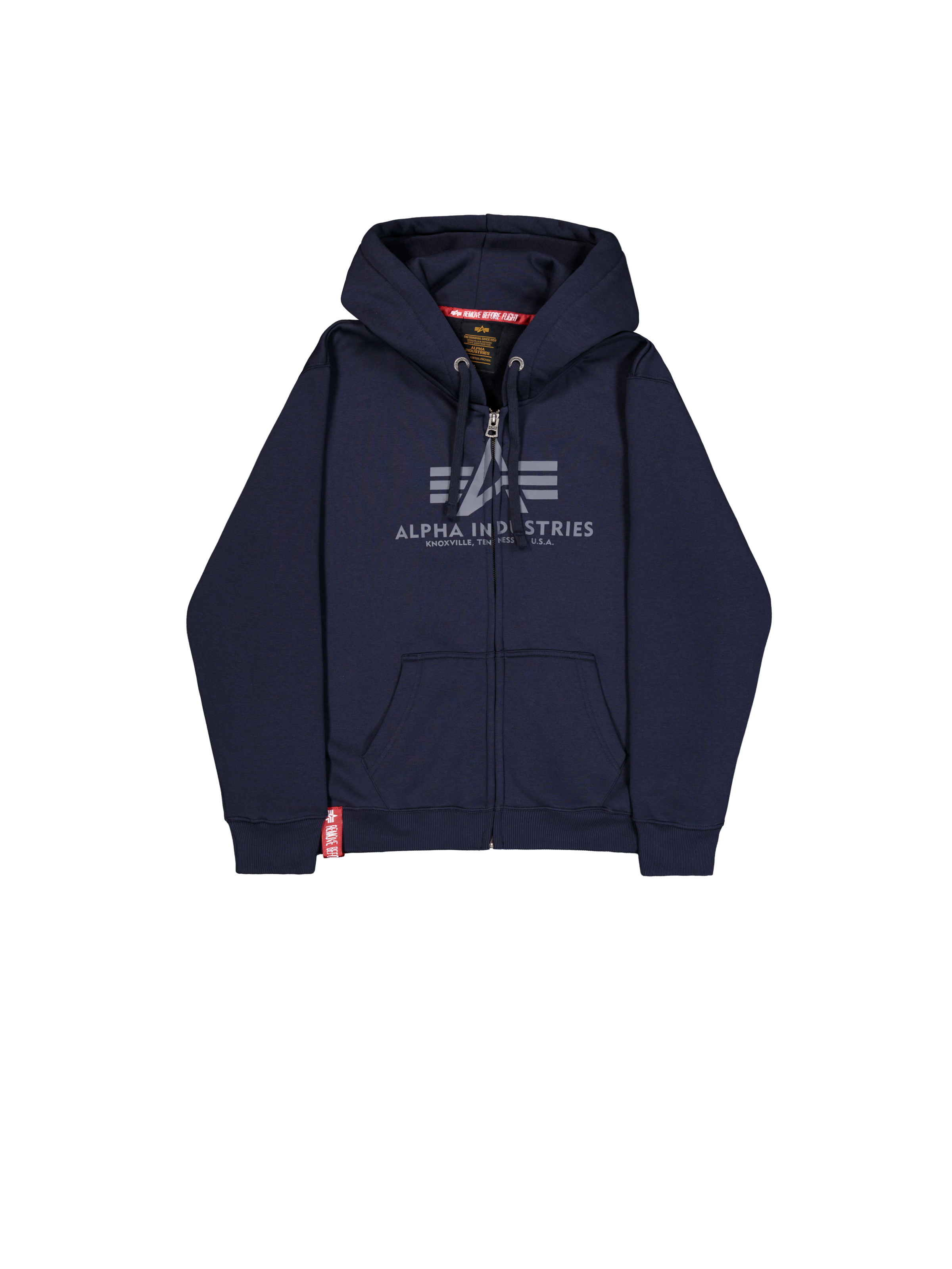 Basic Zip Hoodie rep.blue