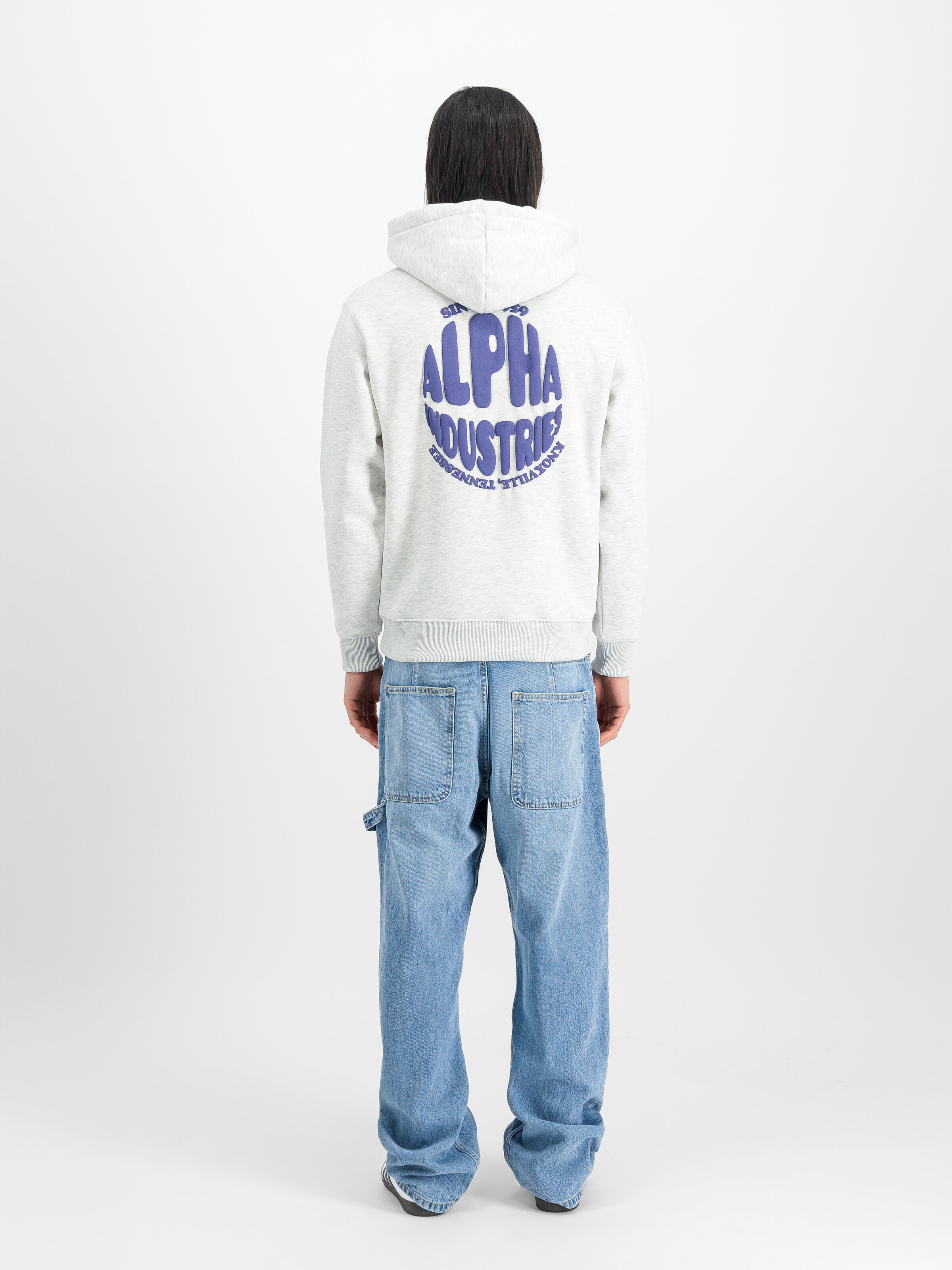 Backprint Logo Hoodie pastel grey melange 156336_752_2_model_00002_147796