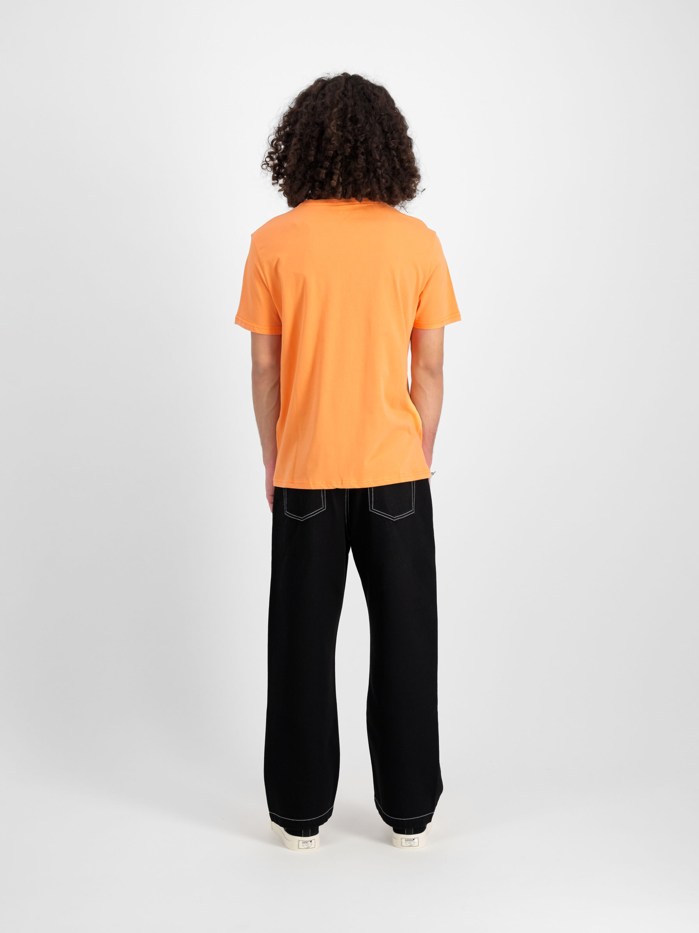 Basic Big Logo T-Shirt tangerine 100501_710_2_model__00002_118666
