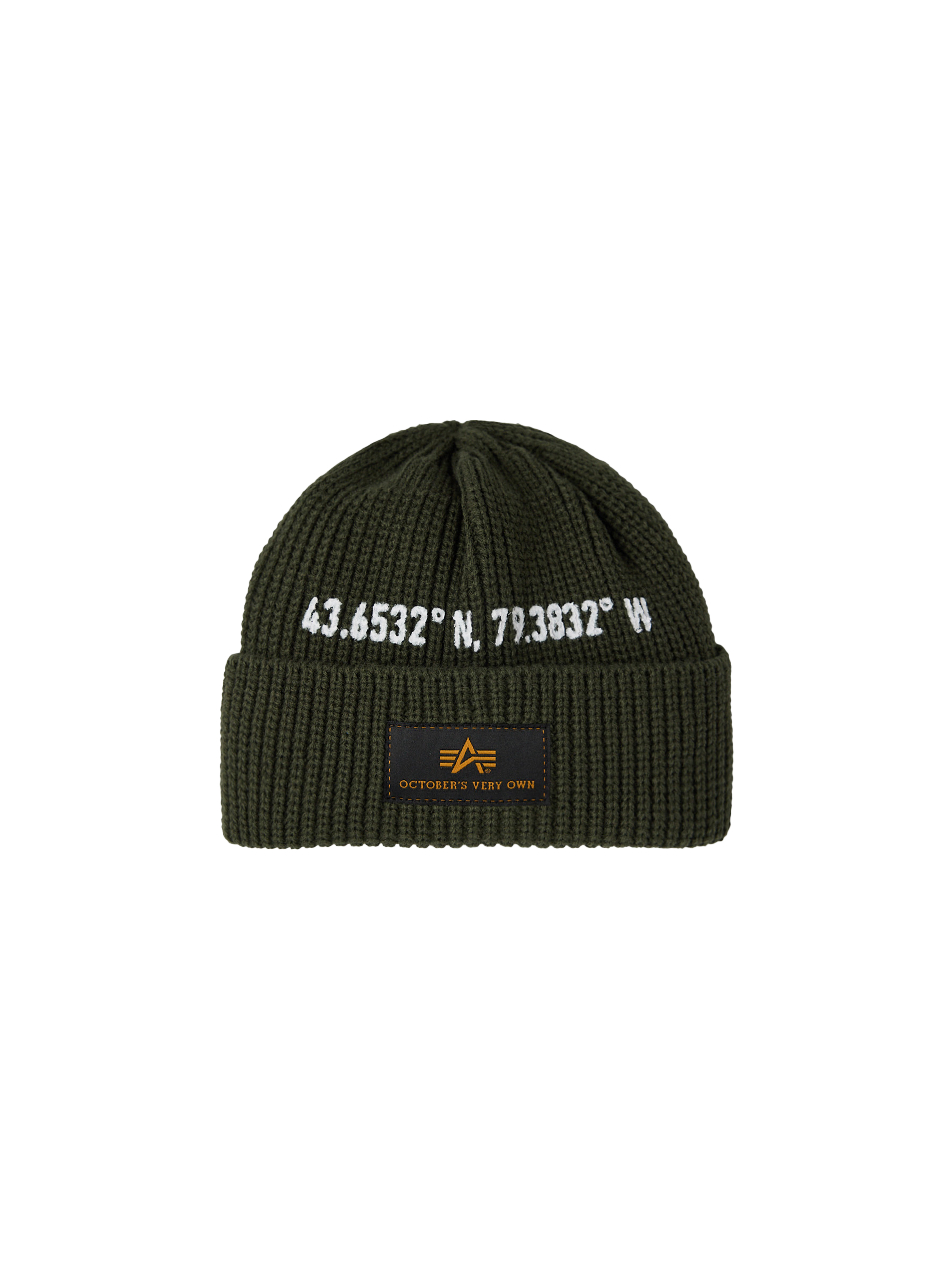 ALPHA x OVO Watch Cap OG-107 GREEN 258013_0359_1_flatlay_00001_195869.png