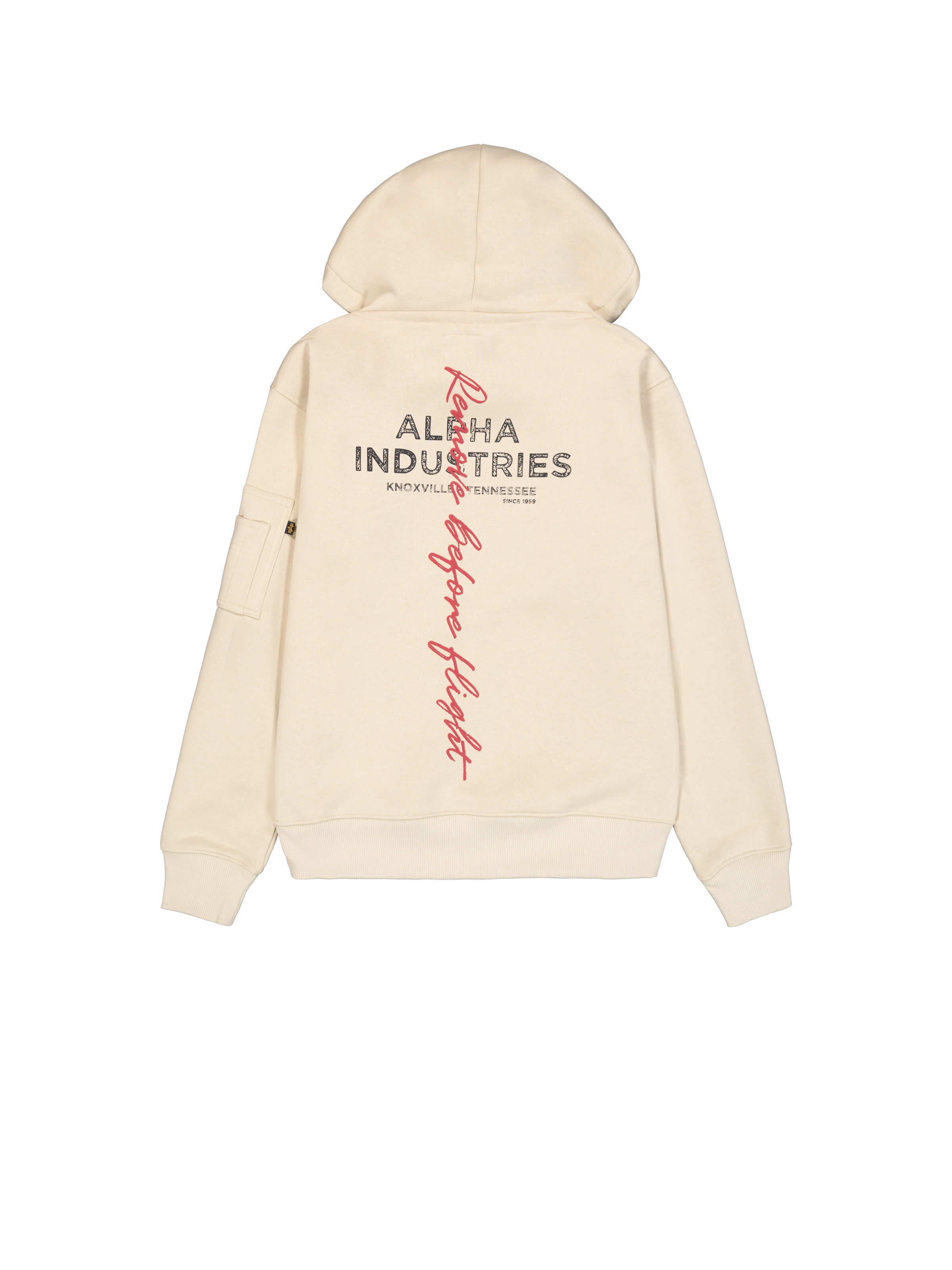 Signature Backprint Hoodie vintage white 148341_300_1_flatlay_00002_145078