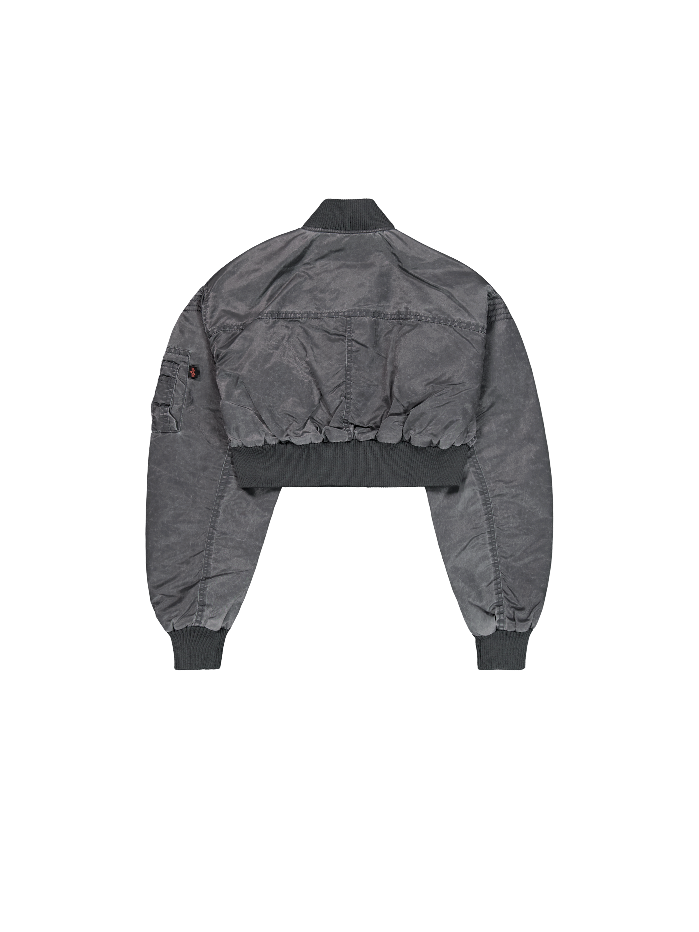 MA-1 Vintage Cropped Light Bomber Jacket Women vintage grey 156002_684_1_flatlay_00002_149571
