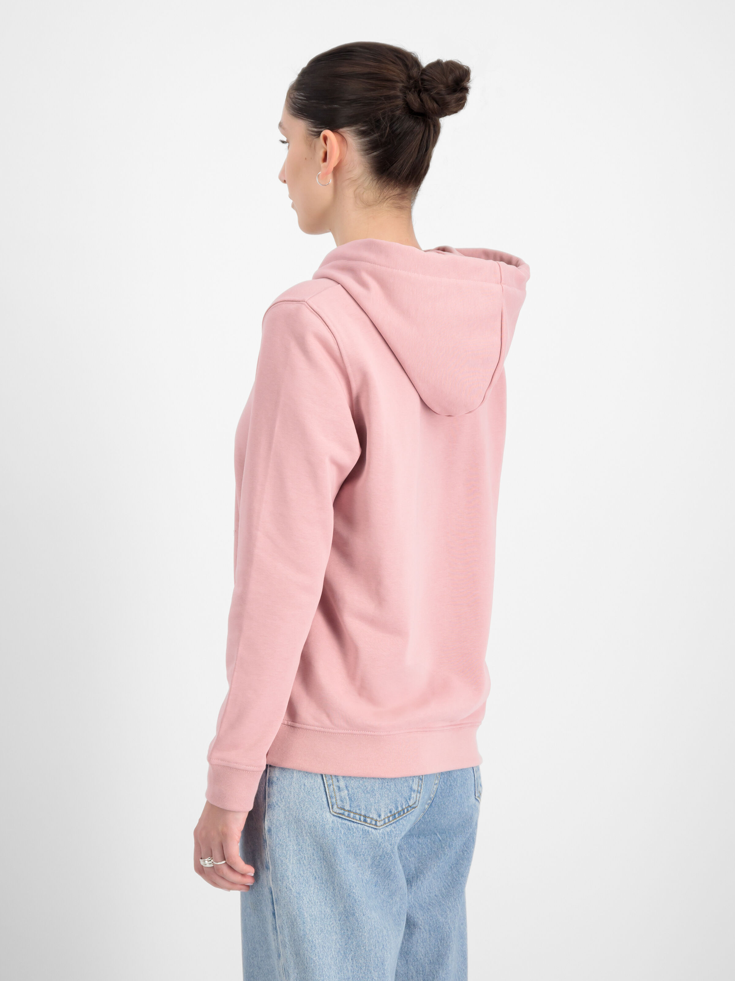 New Basic Glitter Women Hoodie silver pink 196032G_397_012_208672