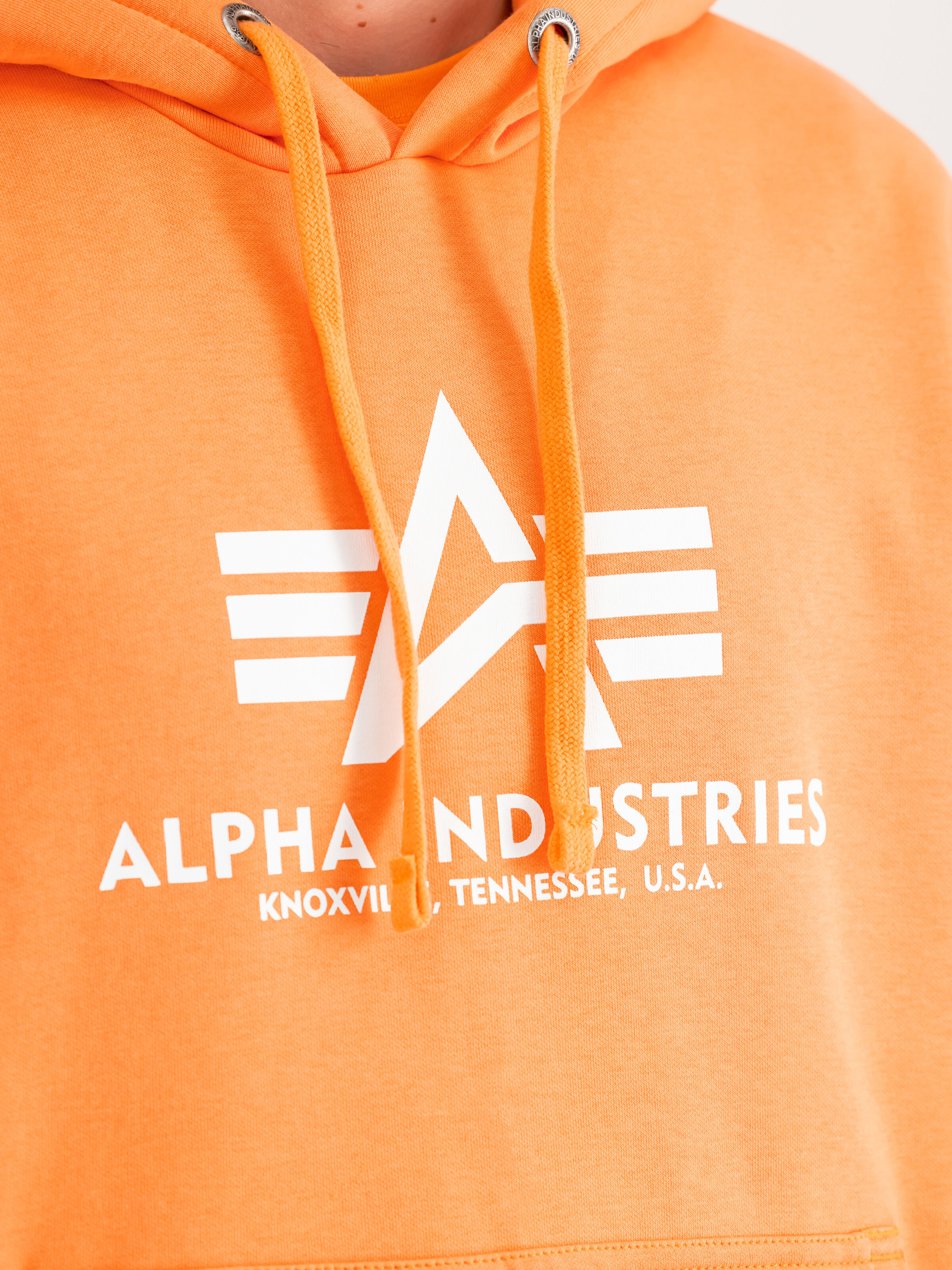 Basic Big Logo Hoodie tangerine 178312_710_00005_182679