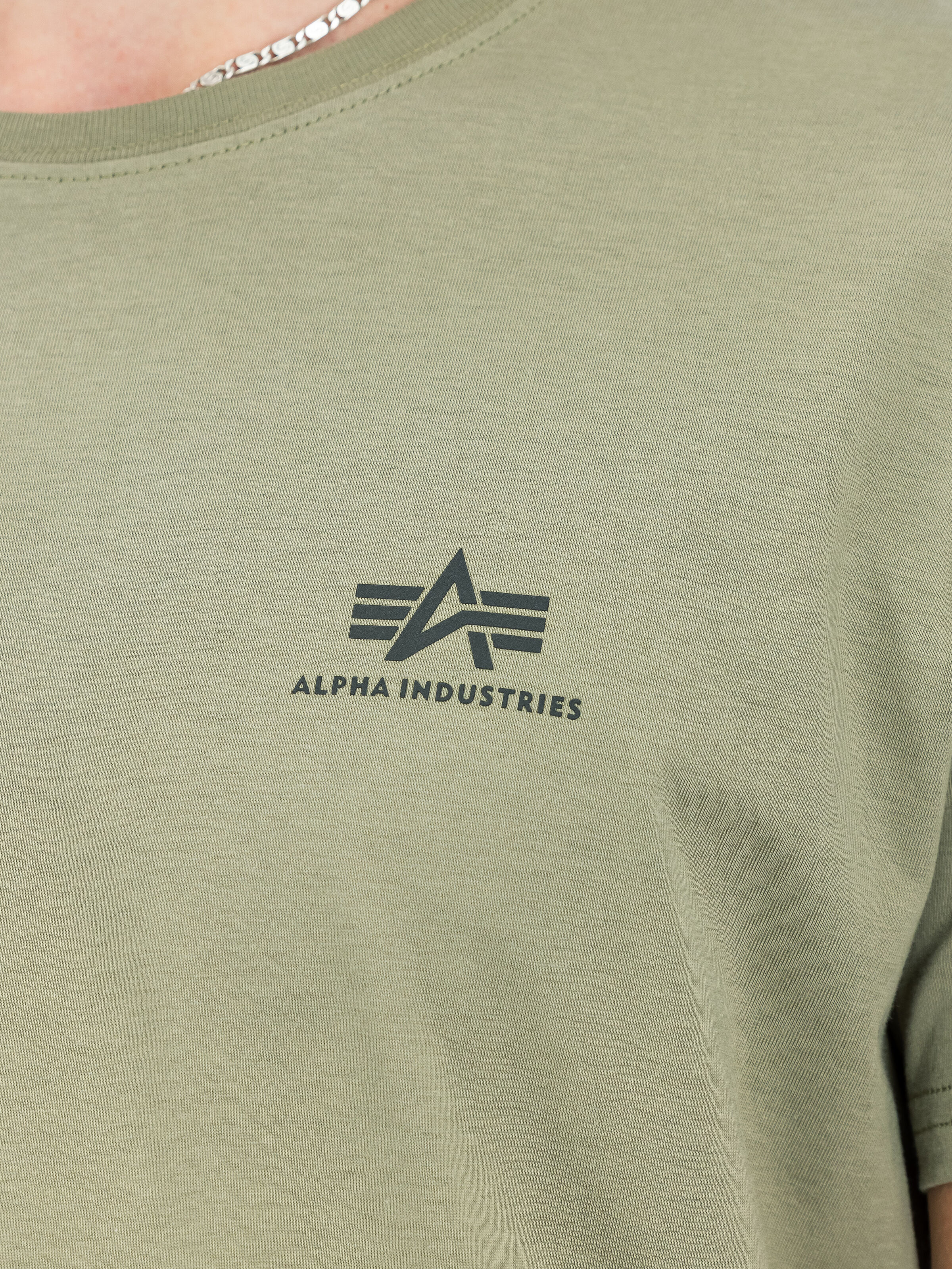 Basic Small Logo T-Shirt olive 188505_11_3_detail_00001_189892