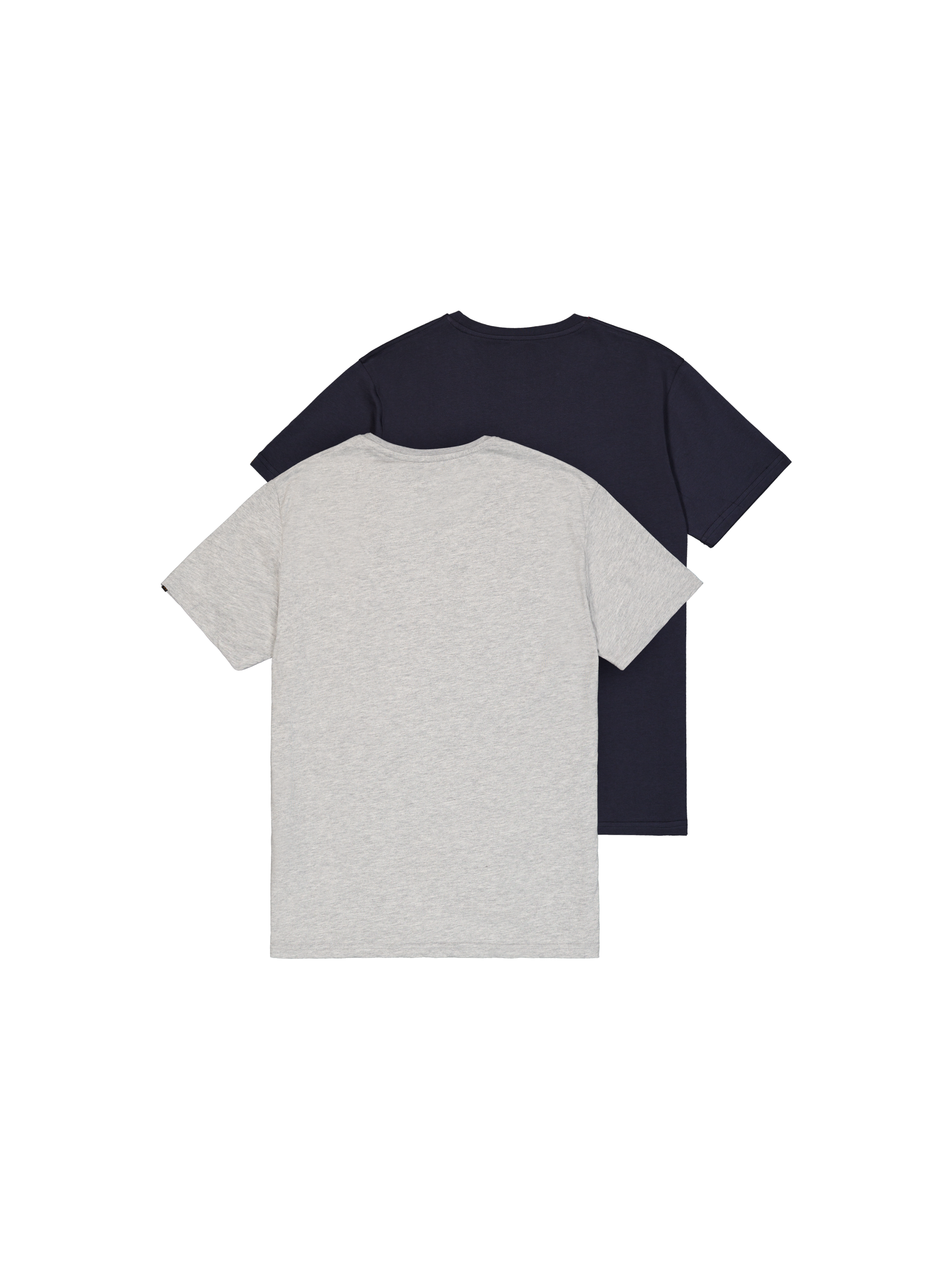 Alpha Label T-Shirt 2 Pack grey.heat/rep.blue 118534_641_1_flatlay_00002_188120