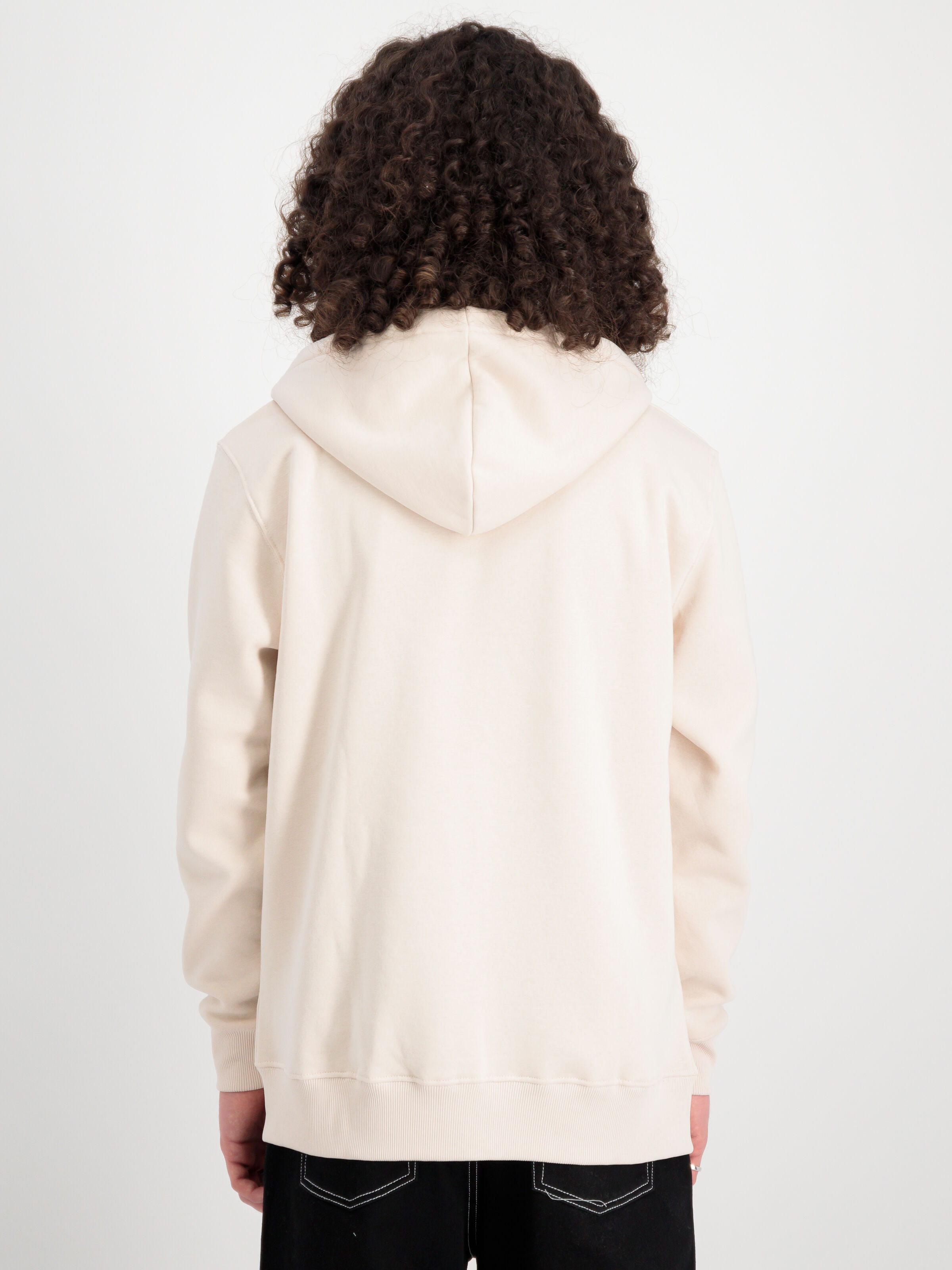 Basic Puff Print Camo Zip Hoodie jet stream white 178325PPC_578_00008_182231