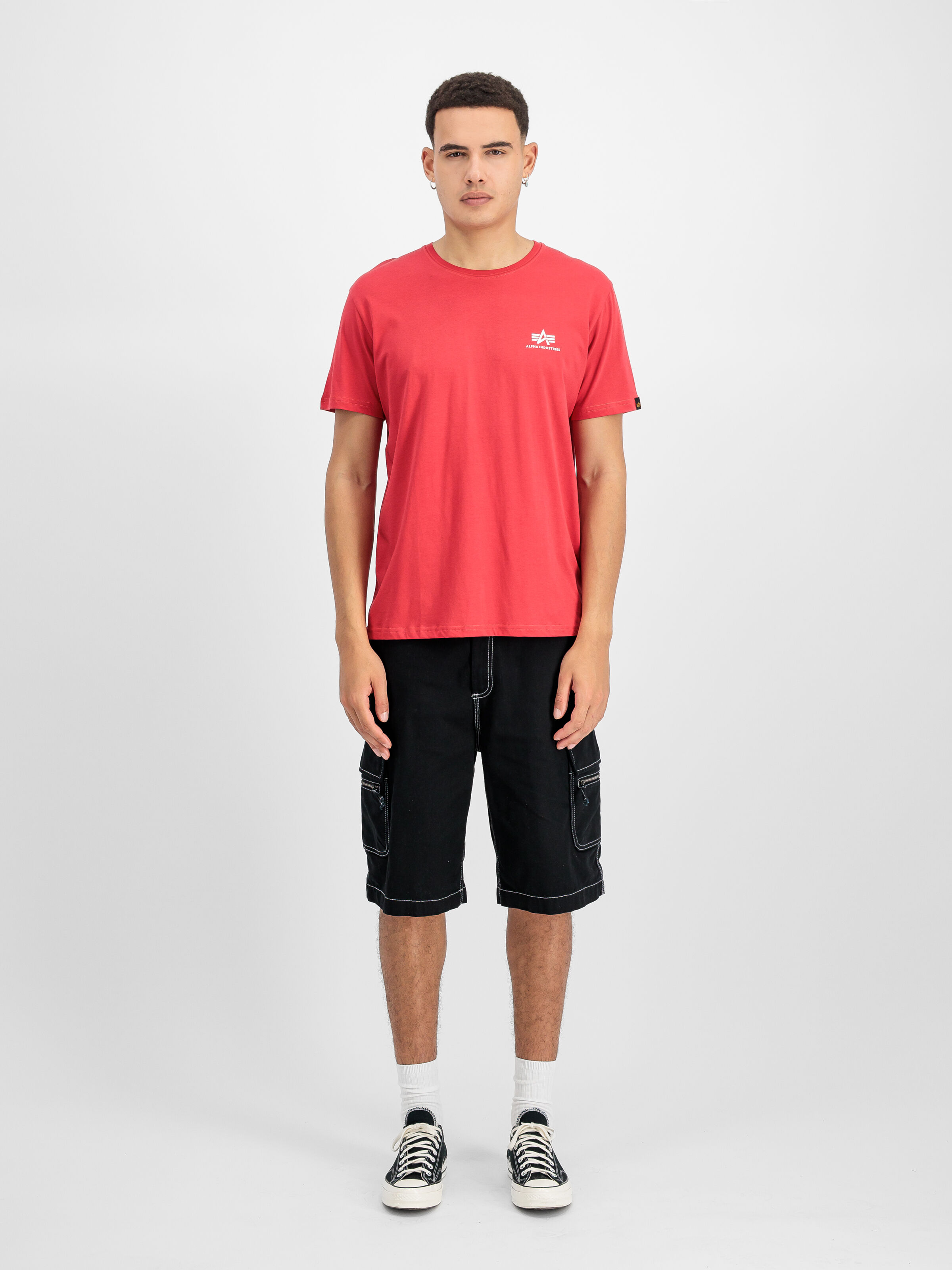 Basic Small Logo T-Shirt speed red 188505_328_2_model_00001_184896