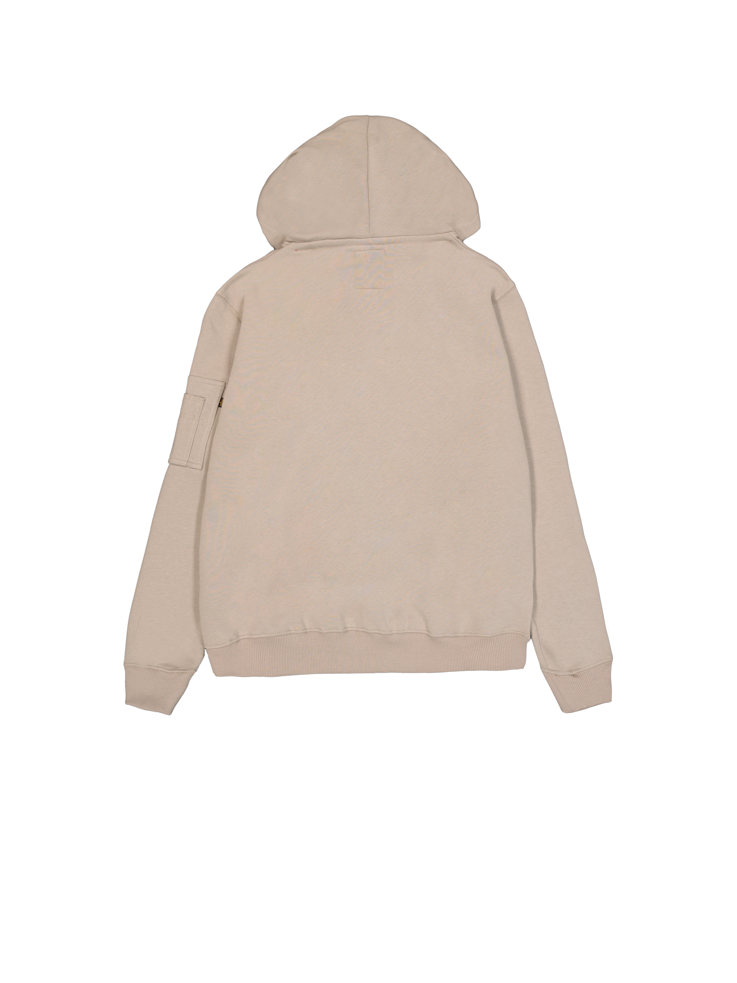 Alpha Puff Print Hoodie vintage sand 146338_679_1_flatlay_00002_172233