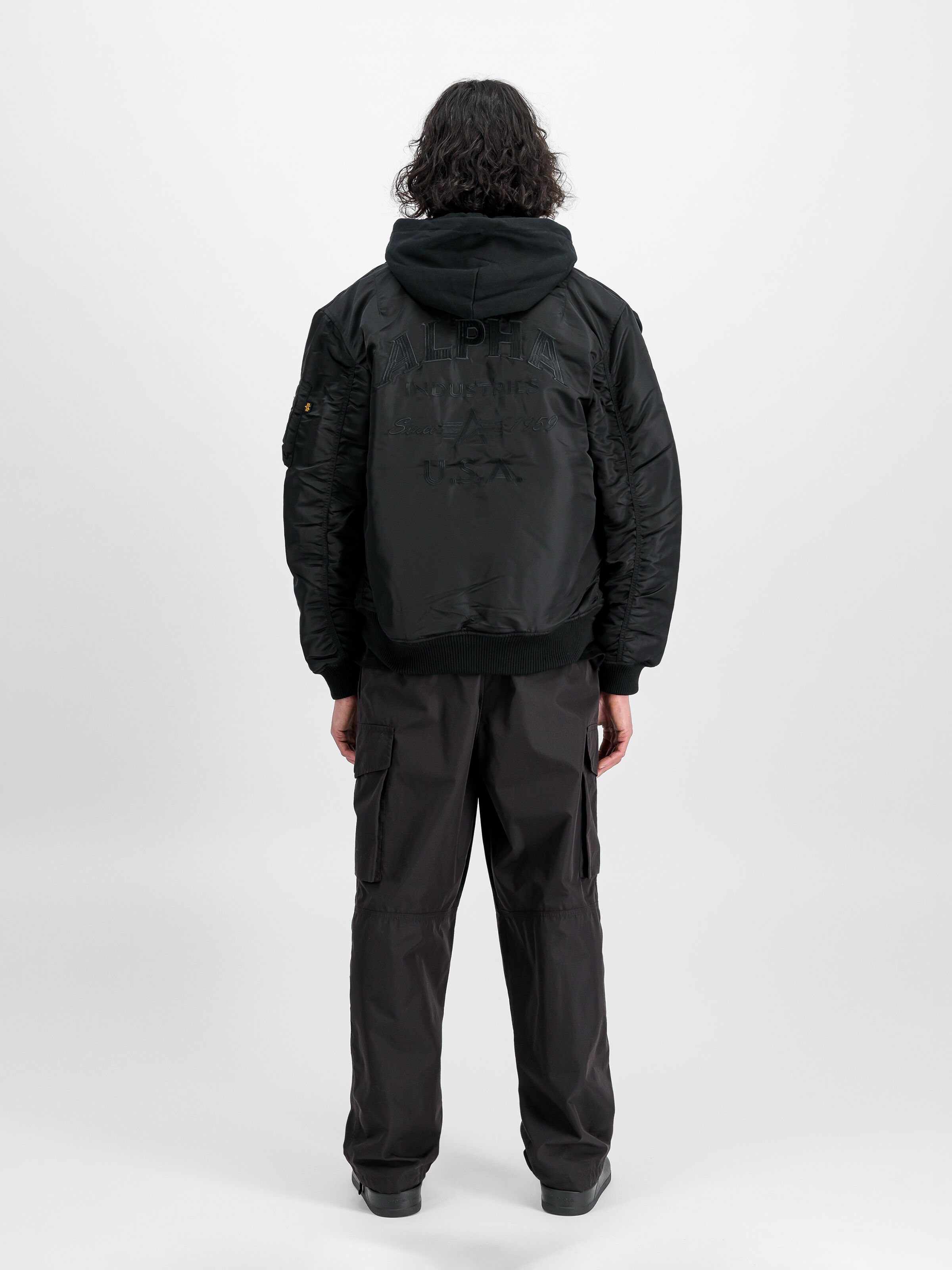 MA-1 Zip Hood Back Embroidery Bomber Jacket black 138105_03_2_model_00002_129144