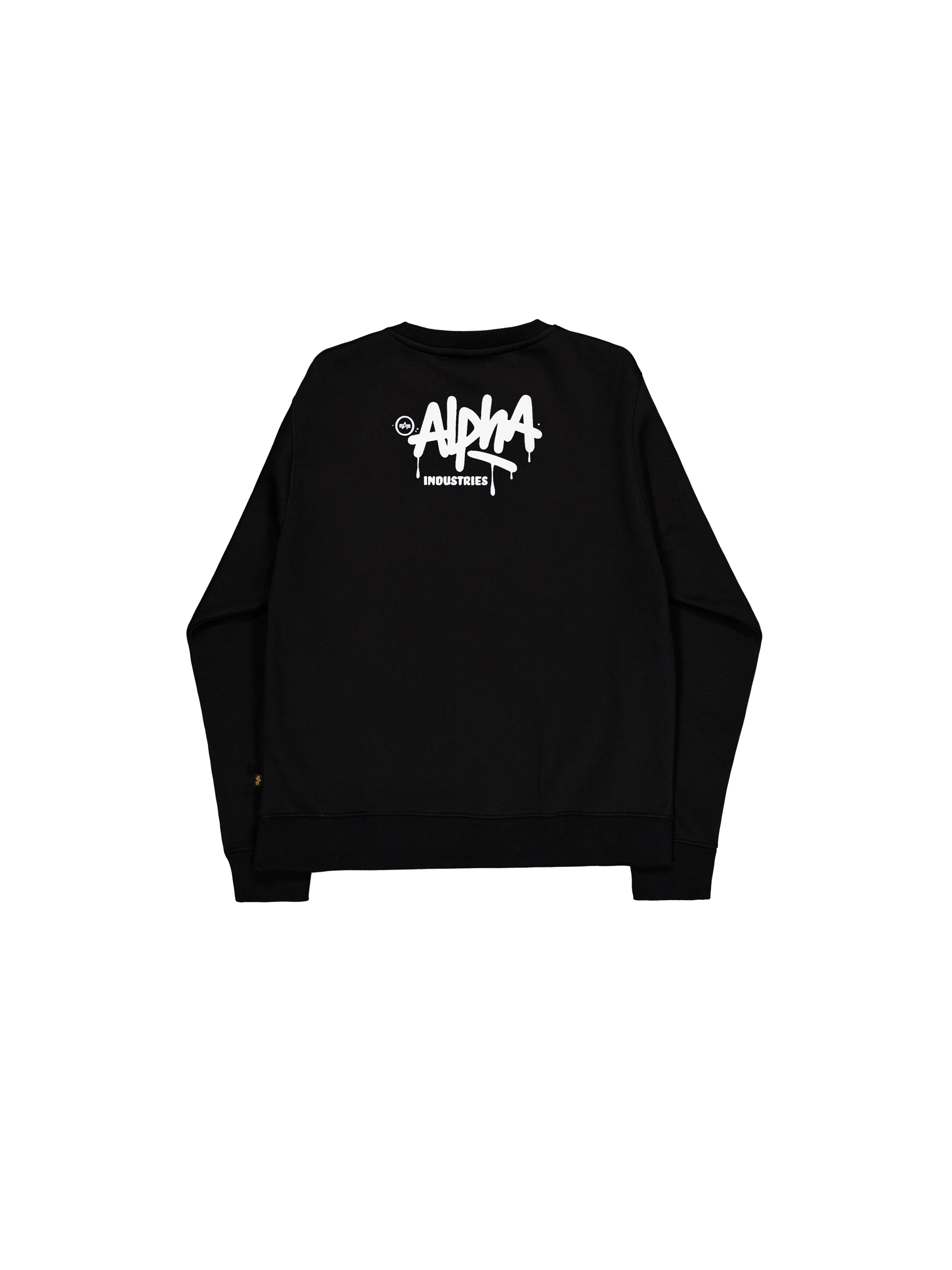 Alpha Signature Sweatshirt black 266308_03_1_flatlay_00002_199790