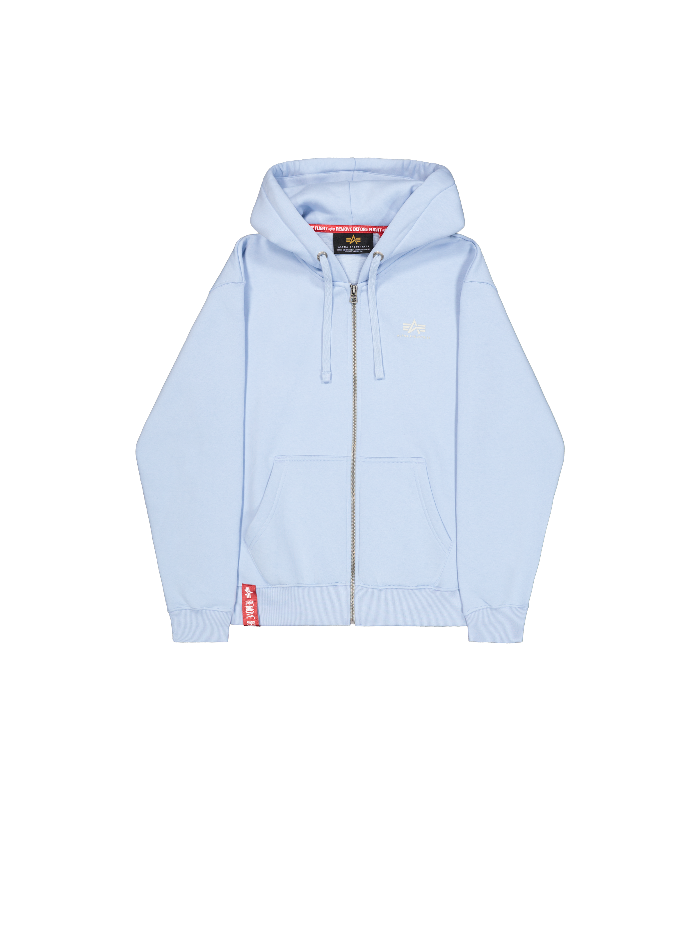 Basic Small Logo Zip Hoodie artic blue 118342_40_1_flatlay_00001_174601.png