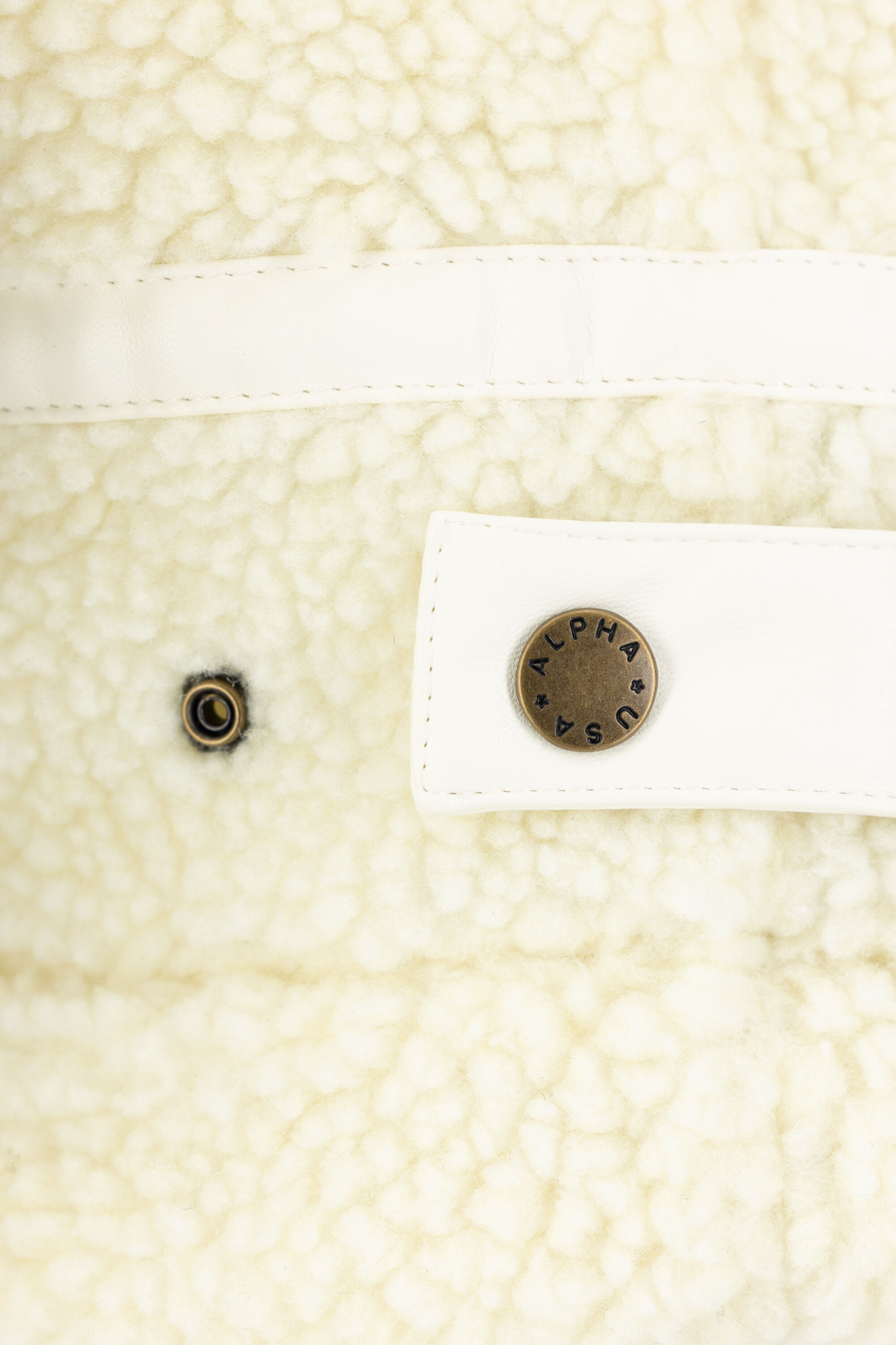 B-3 Teddy Bomber Jacket off white 118118_16_006_124291