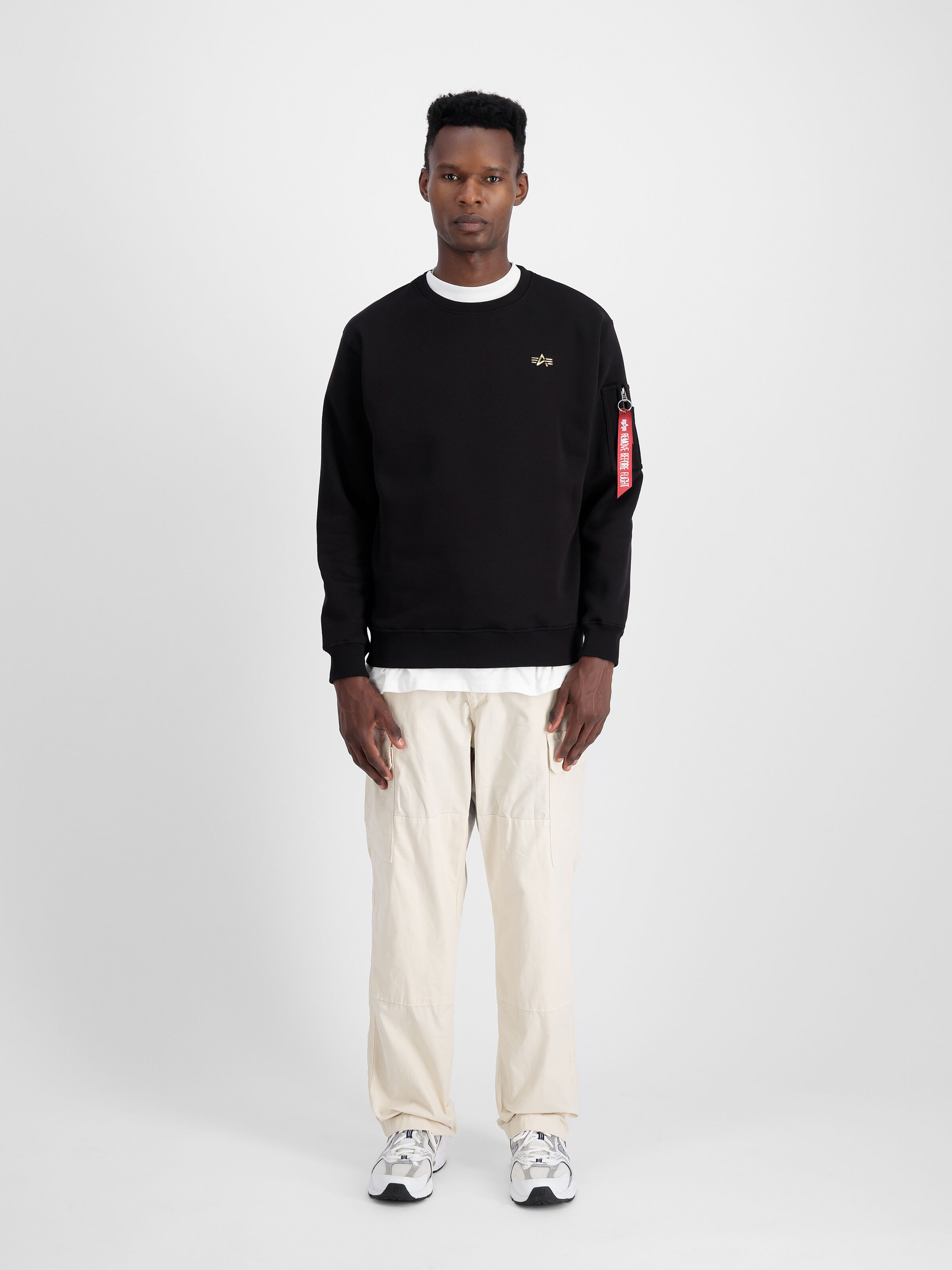 3D Small Logo Sweatshirt black 148309_03_2_model_00001_98587