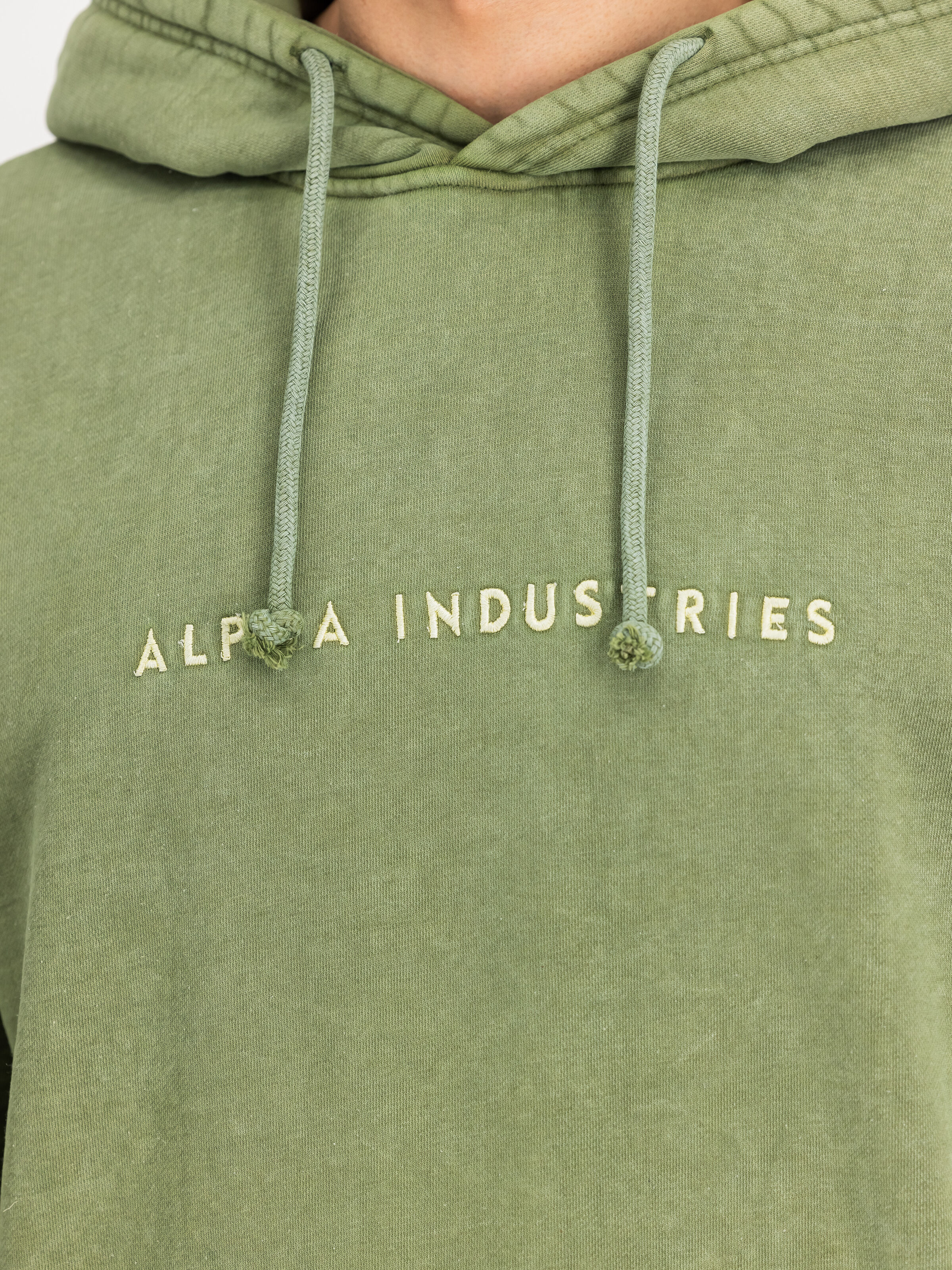 Acid Logo Hoodie moss green 258339_714_3_detail_00001_164637