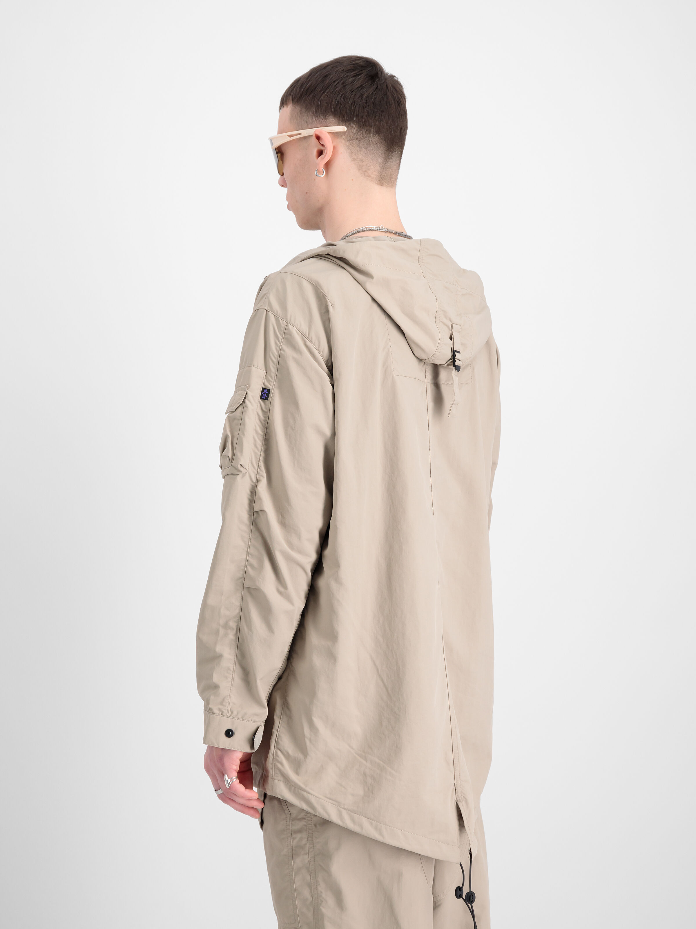 Utility UV Fishtail Jacket vintage sand 146117UV_679_2_model_00004_102841