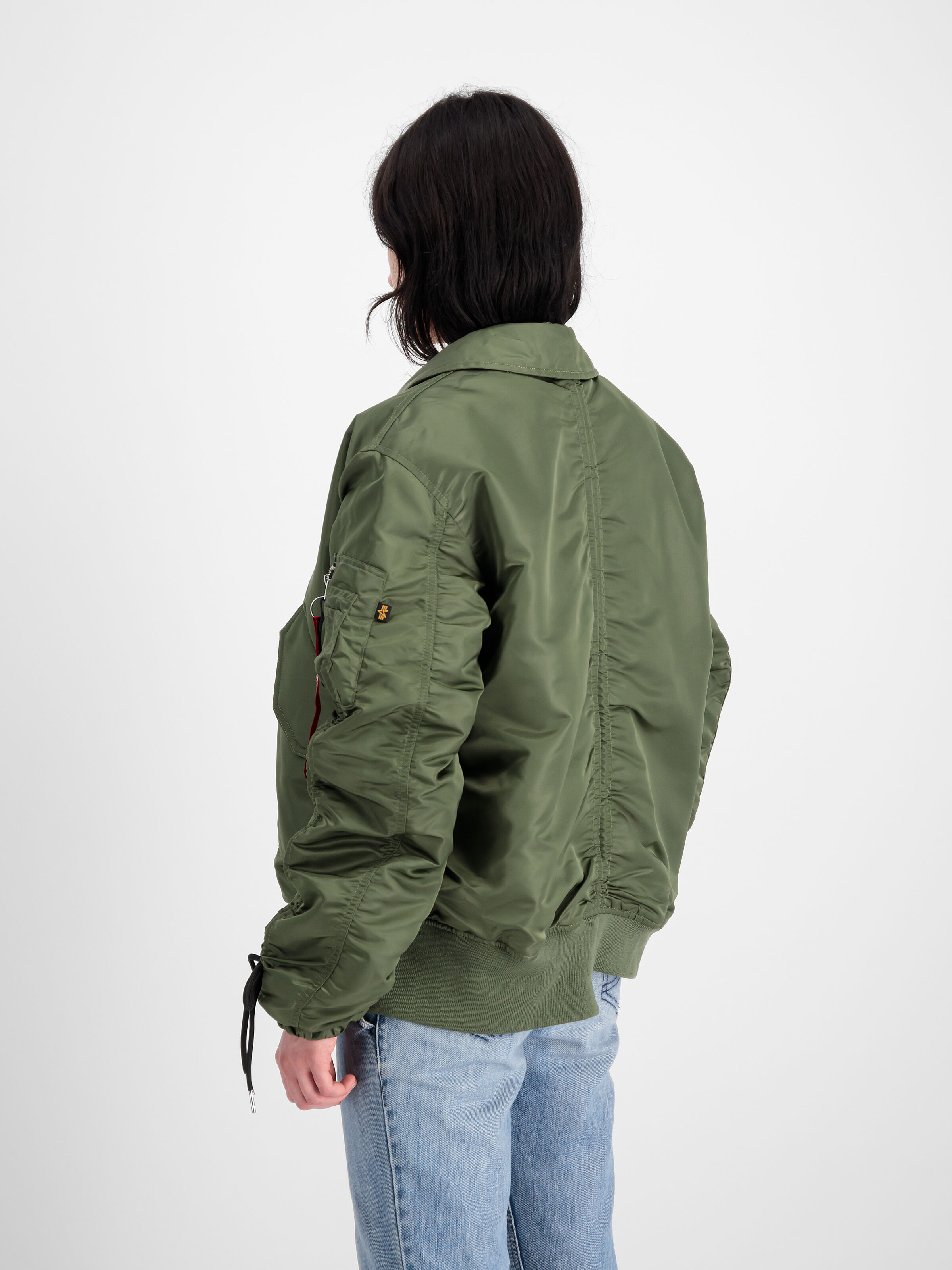 CWU MA-1 Two Colored Bomber Jacket Wmn sage-green 136019_01_2_model_00004_116037