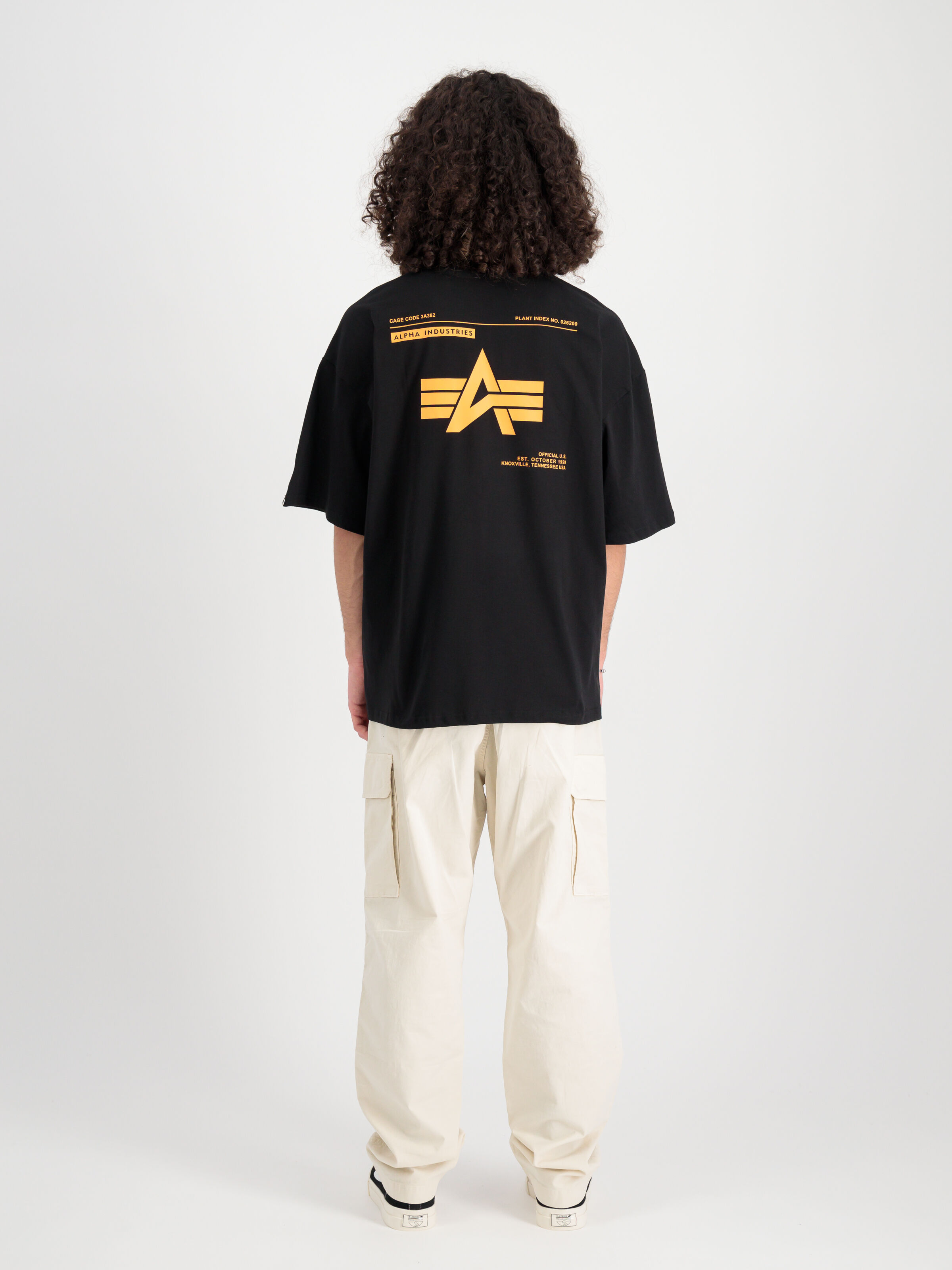 Logo Code Backprint T-Shirt black 146507_03_2_model_00002_99650