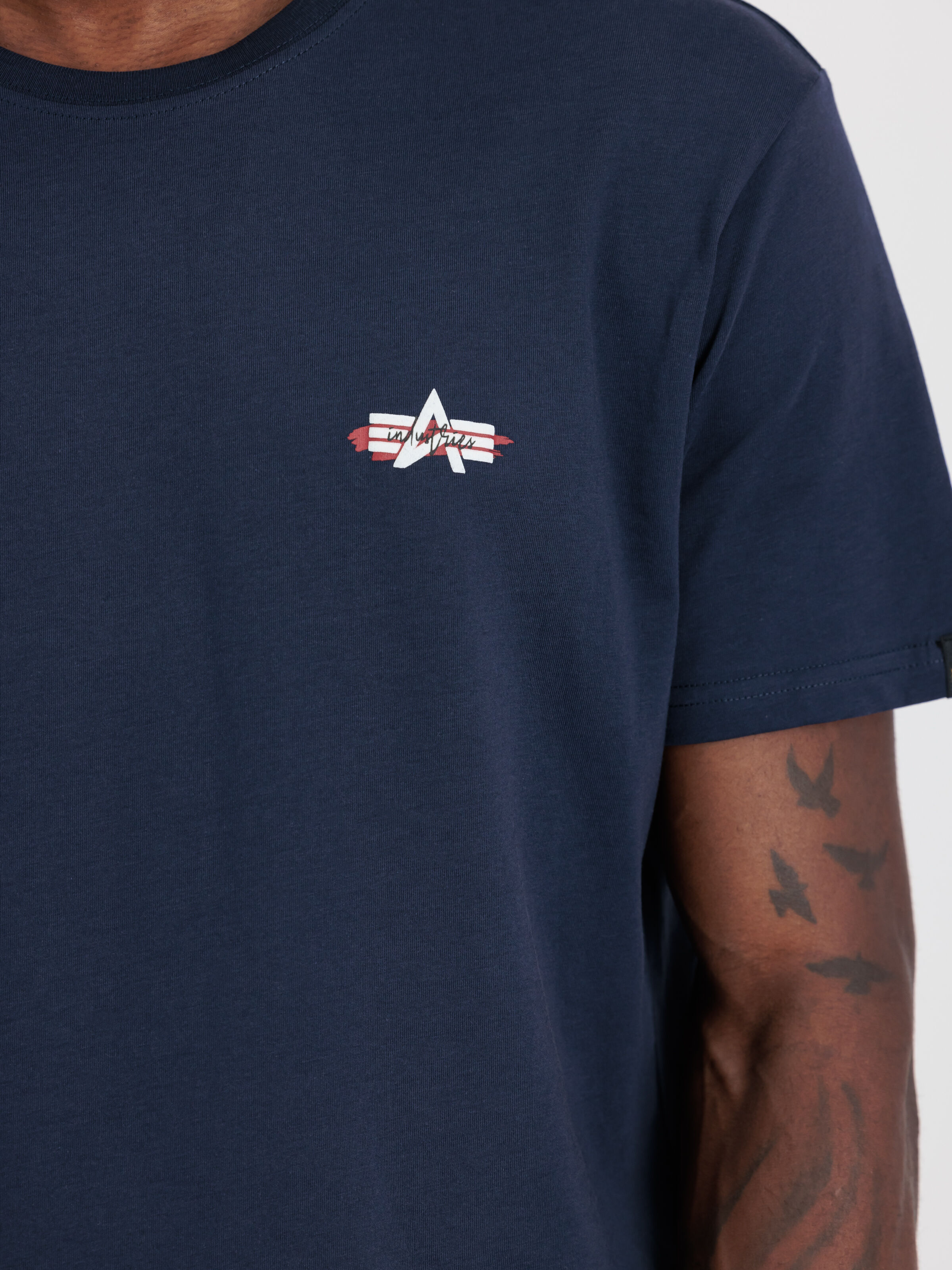 Signature Puff Print Backprint T-Shirt rep.blue 148523_07_3_detail_00001_98005