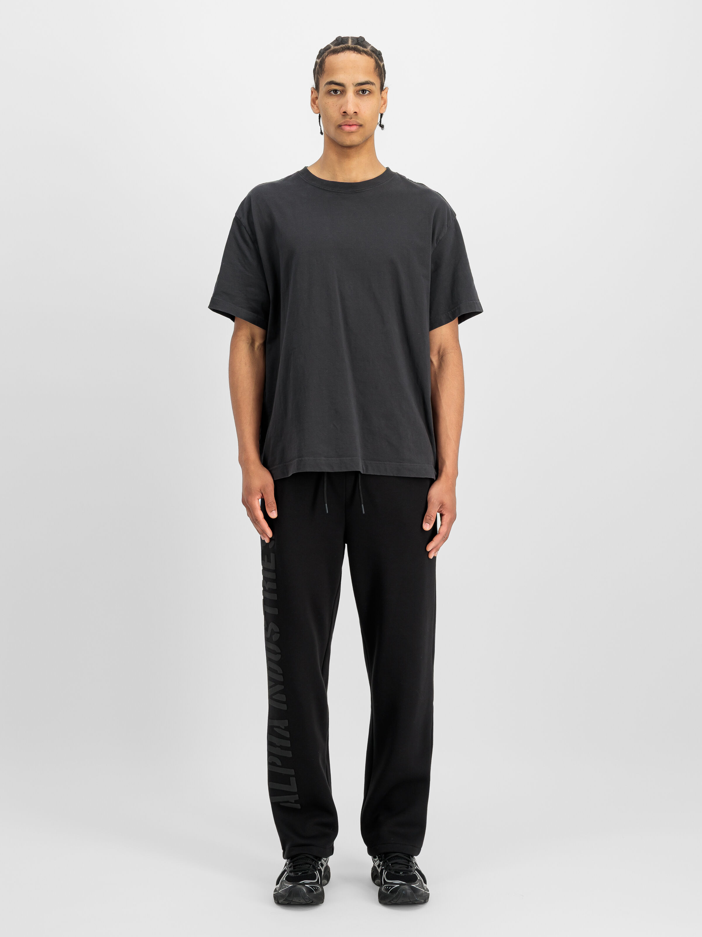 Dye To Match Alpha Side Wording Jogger black 268361_03_2_model_00001_236750