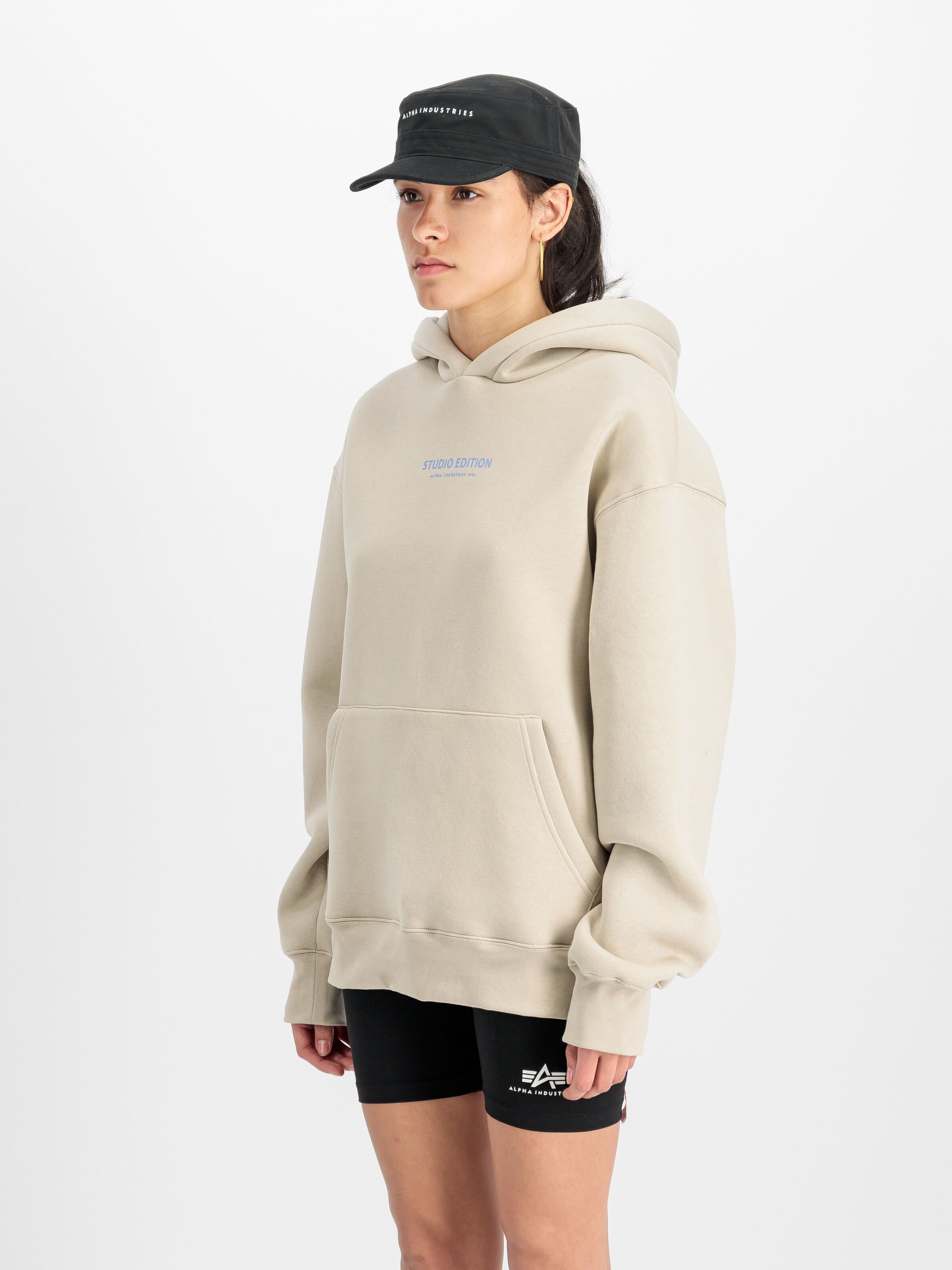 Studio Edition Backprint Hoodie Women organic beige 156042_627_2_model_00002_166409