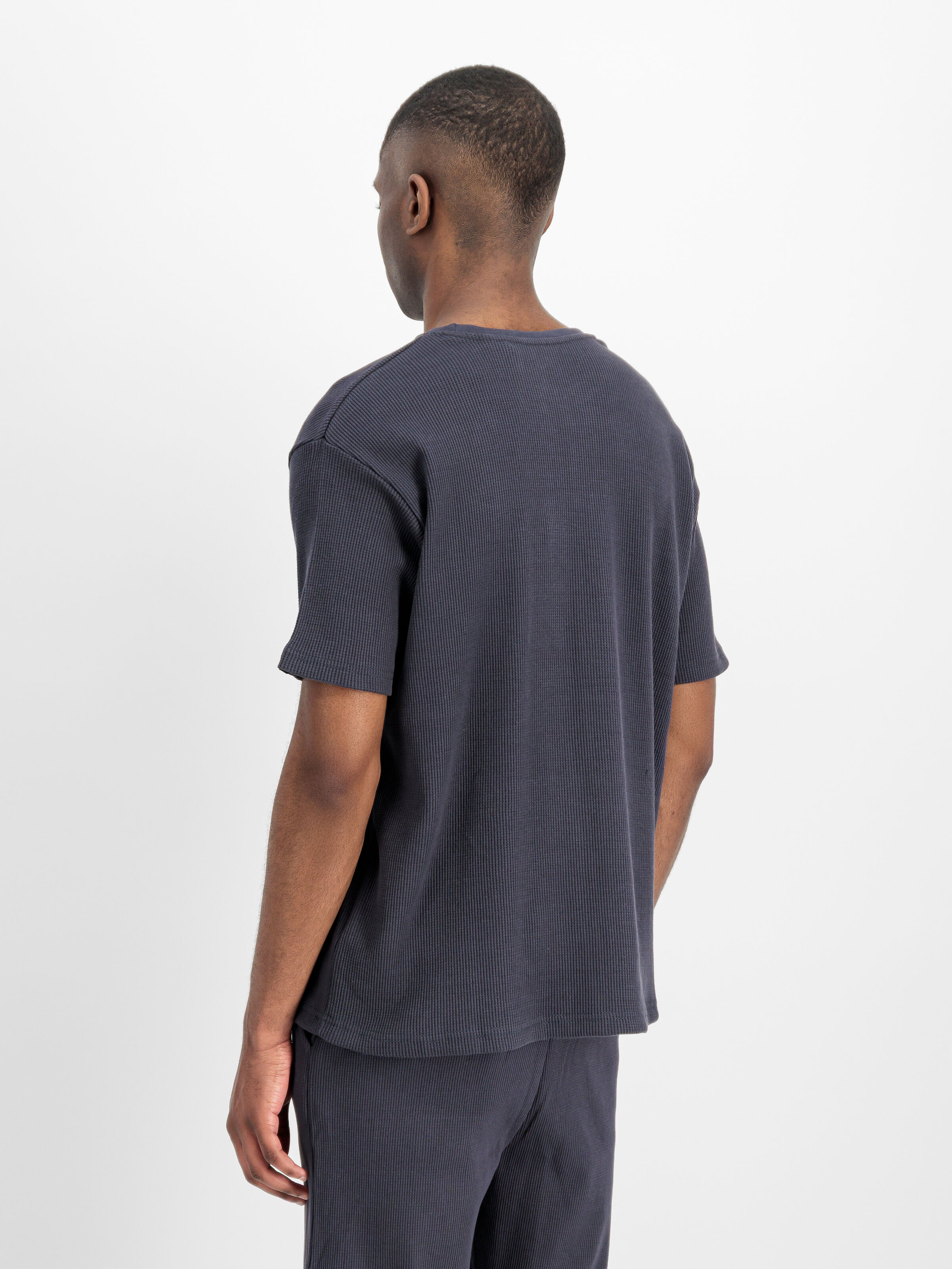 Waffle Small Logo T-Shirt ultra navy 266524_697_2_model_00003_226103