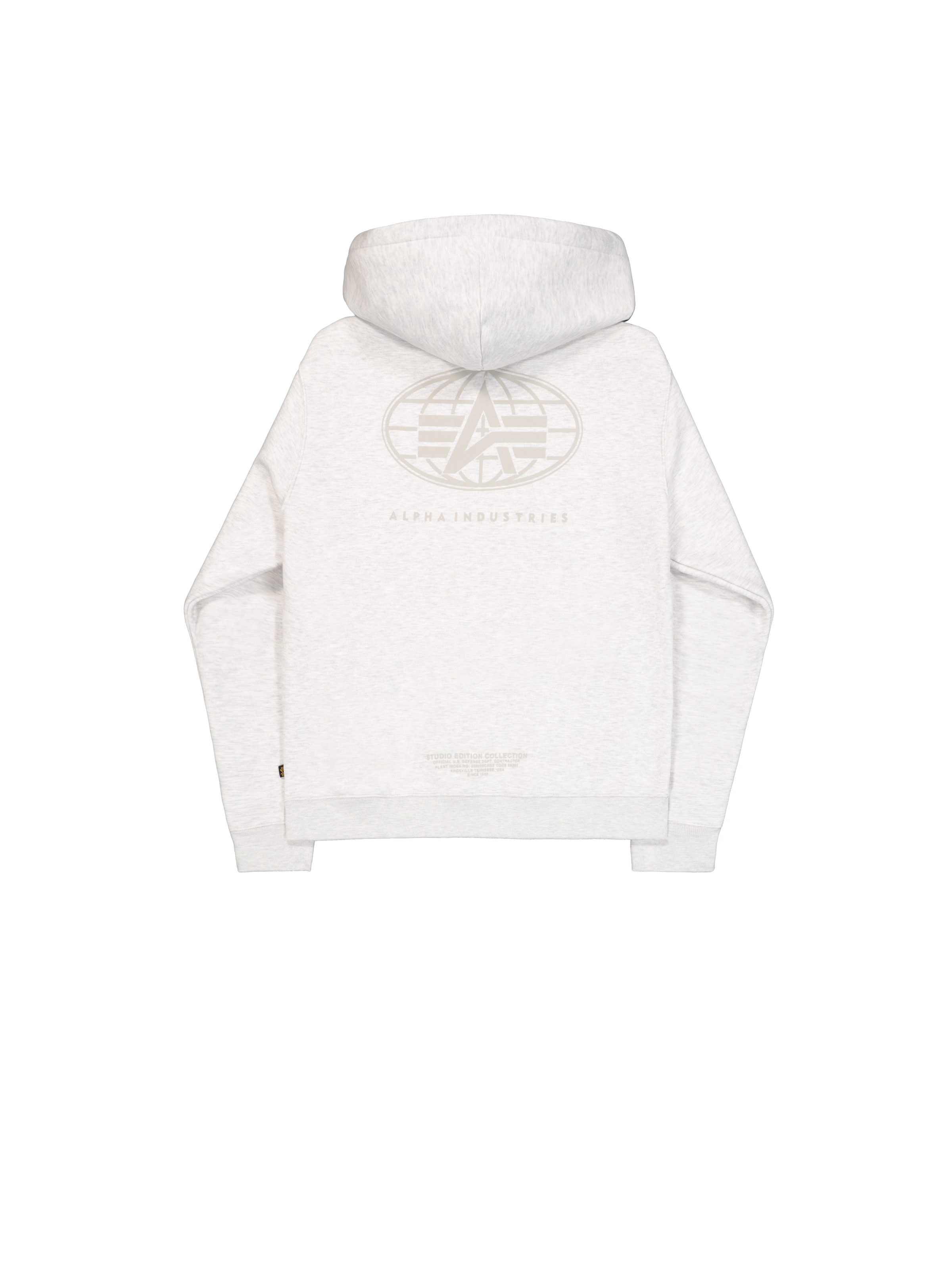 World Logo Backprint Hoodie pastel grey melange 258337_752_1_flatlay_00002_184084