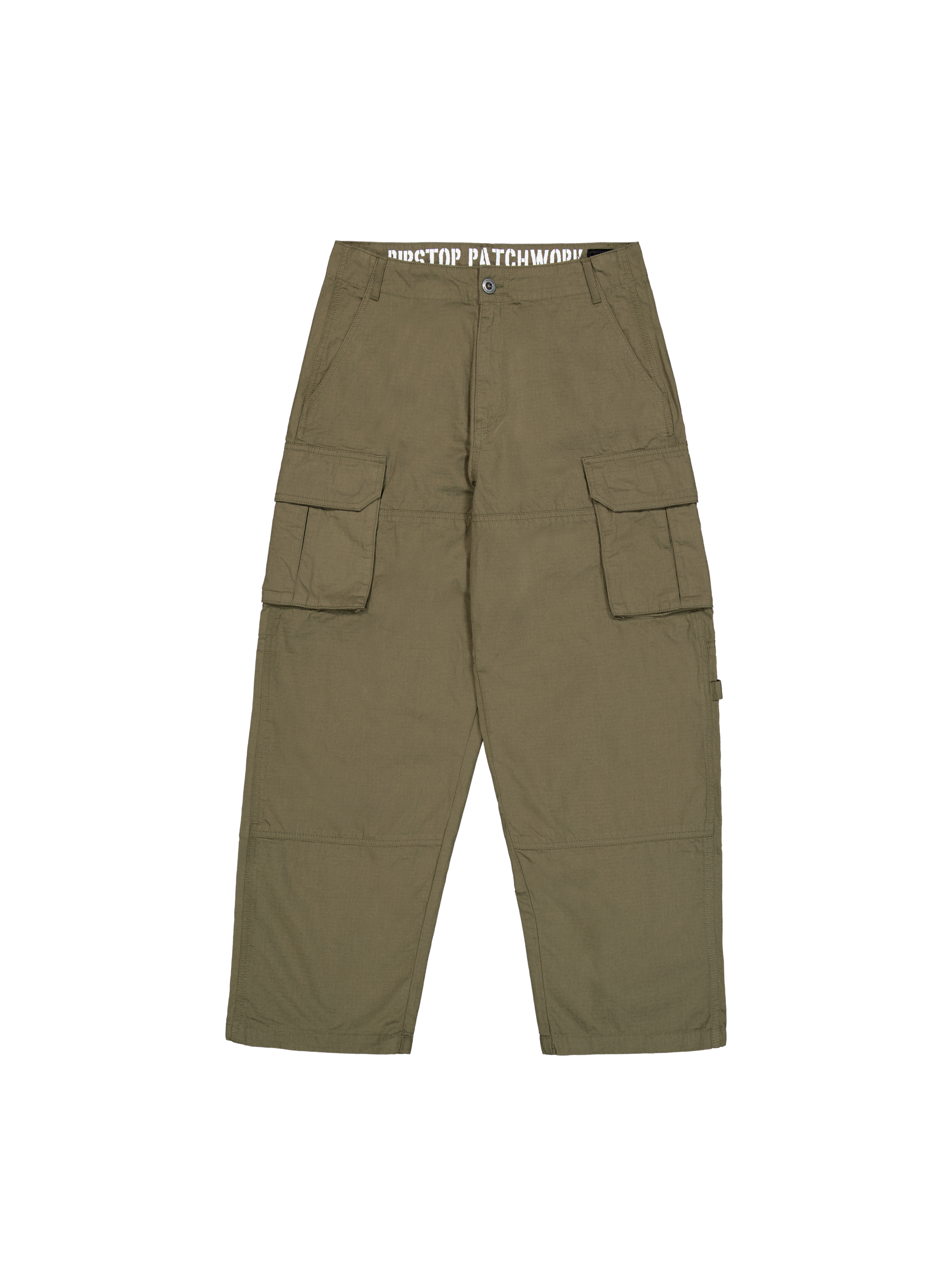 Ripstop Patchwork Pant dark olive 148203_142_1_flatlay_00001_98714