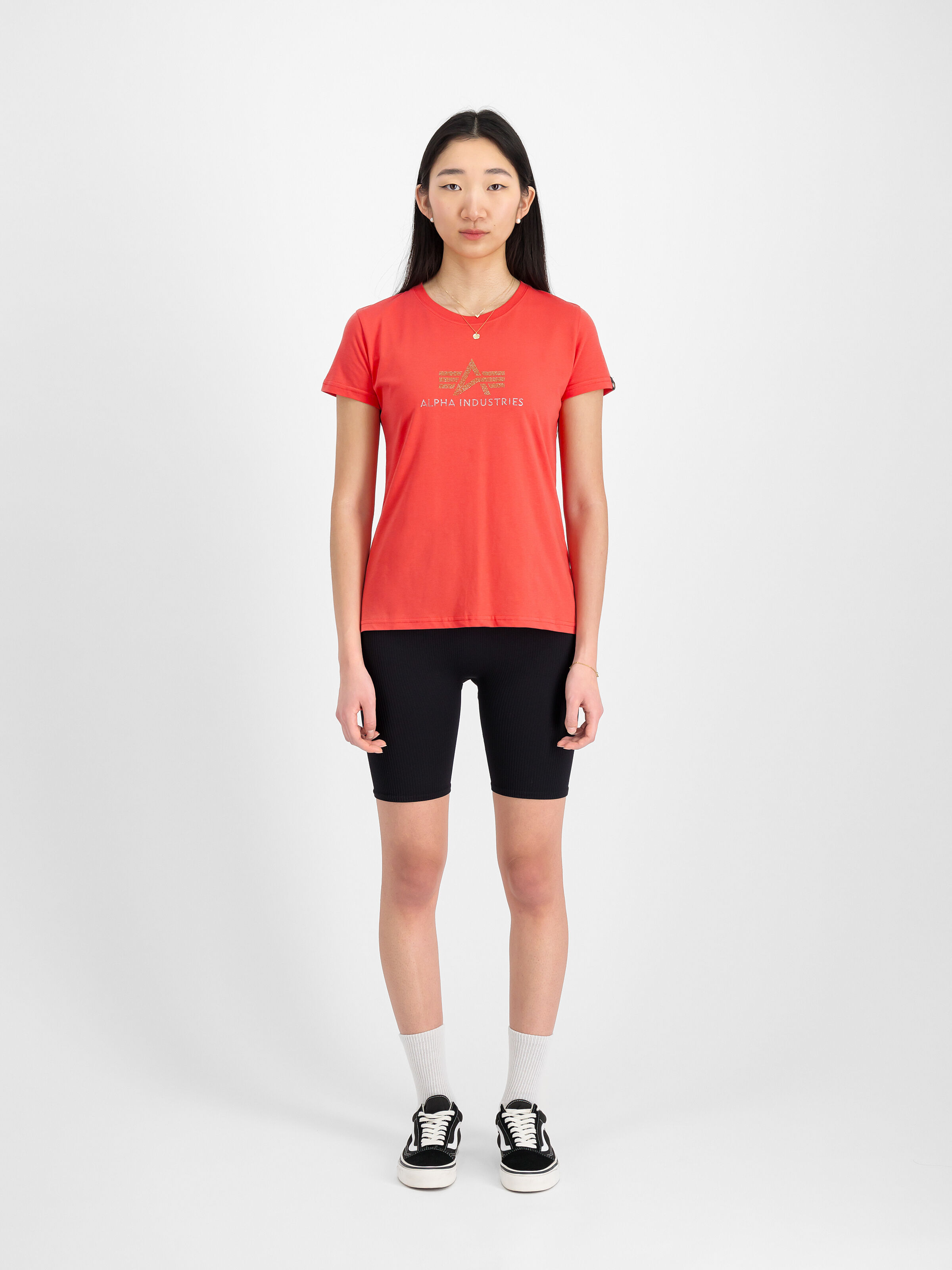 Crystal T-Shirt Women radiant red 136063_711_2_model_00001_123658