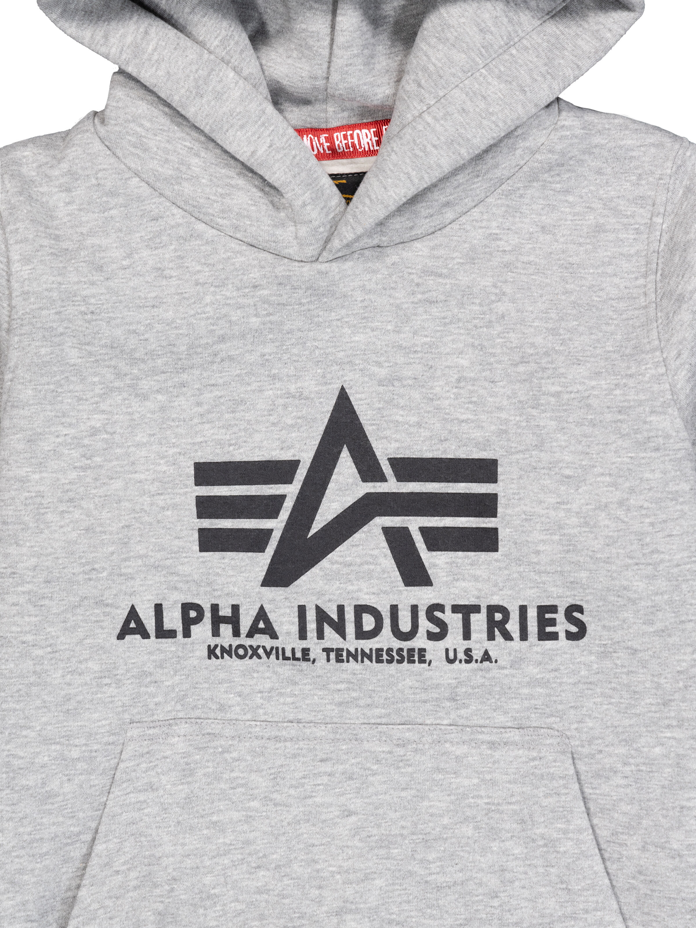 Basic Big Logo Hoodie Kids grey heather 196701_17_3_detail_00001_113074