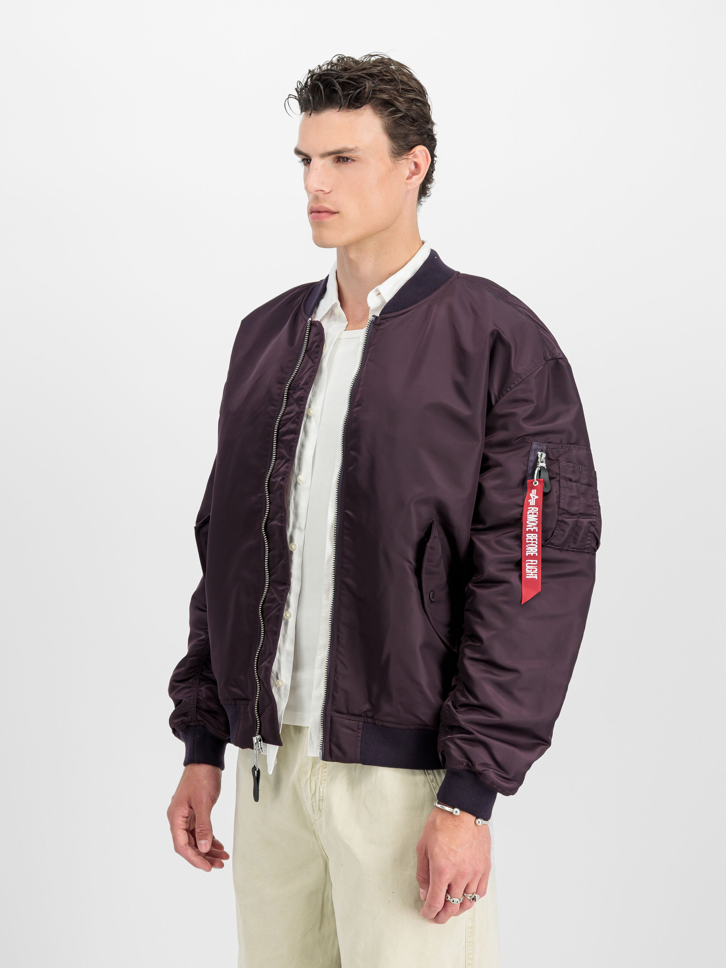 MA-1 CS Bomber Jacket Plum 136136_719_2_model_00002_186858
