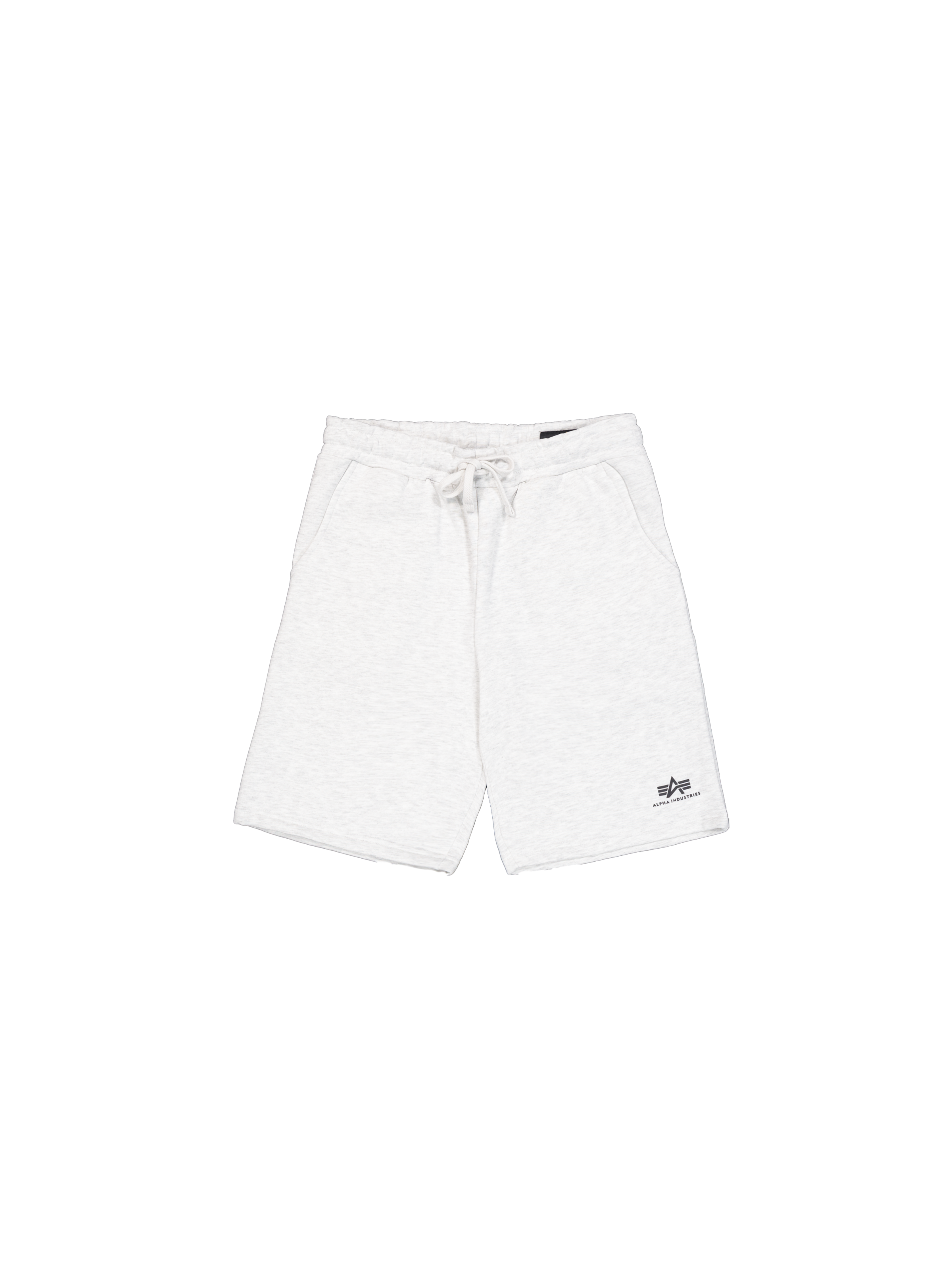 Basic Small Logo II Short pastel grey melange 156367_752_1_flatlay_00001_118234.png