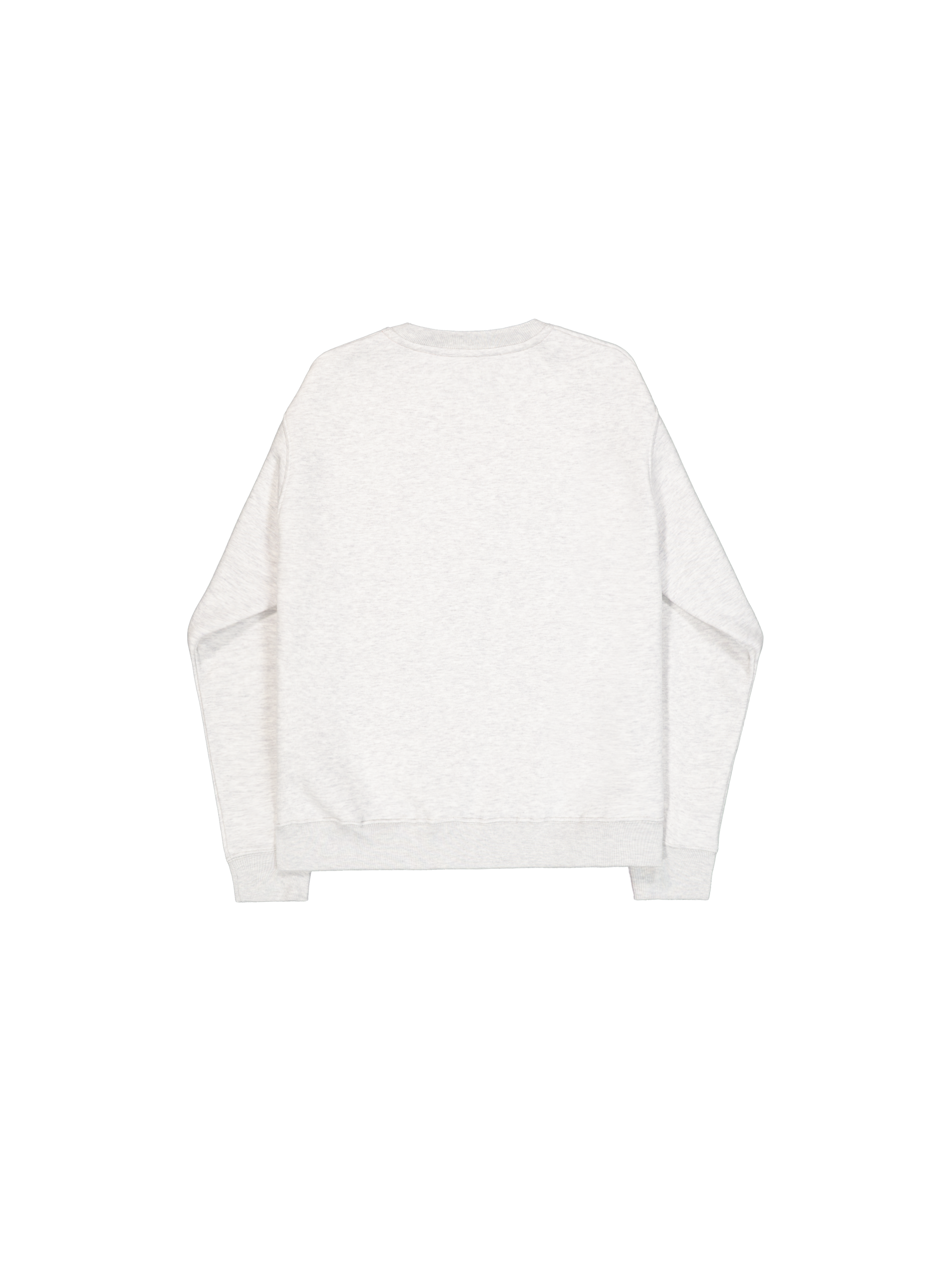 Basic Small Logo Sweatshirt pastel grey melange 188307_752_1_flatlay_00002_181075