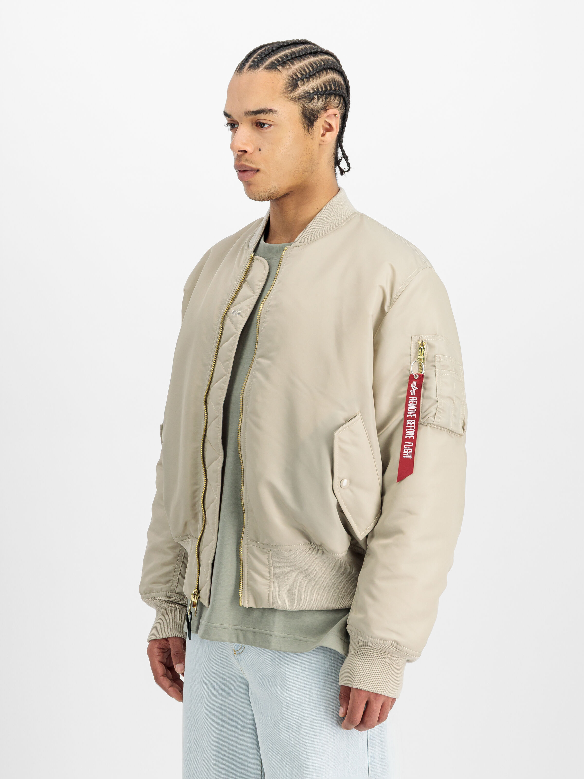 MA-1 Heritage Bomber Jacket organic beige 100101_627_2_model_00002_161787