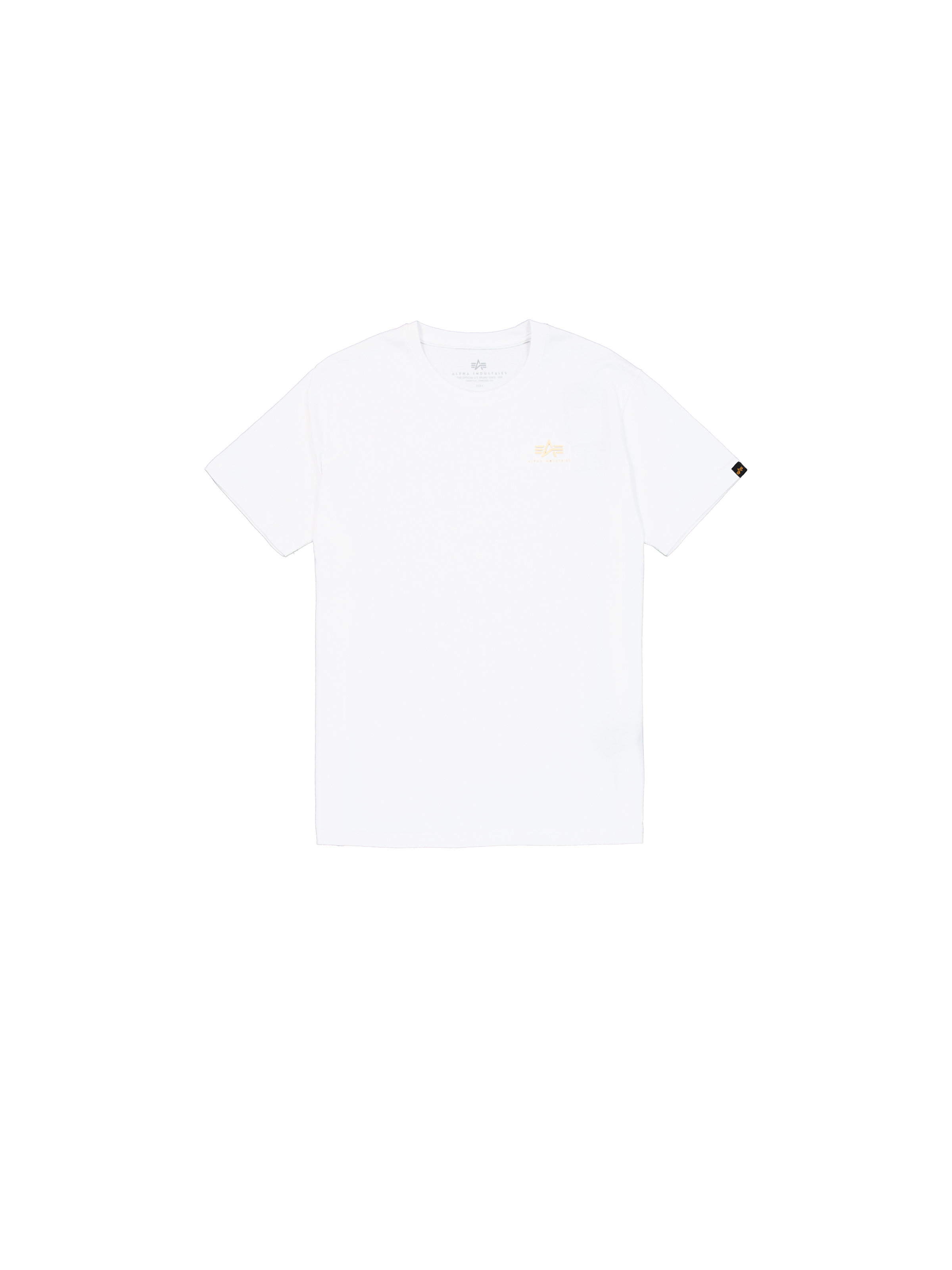 Basic TPU Small Logo T-Shirt white/gold 148526_438_1_flatlay_00001_97917.png