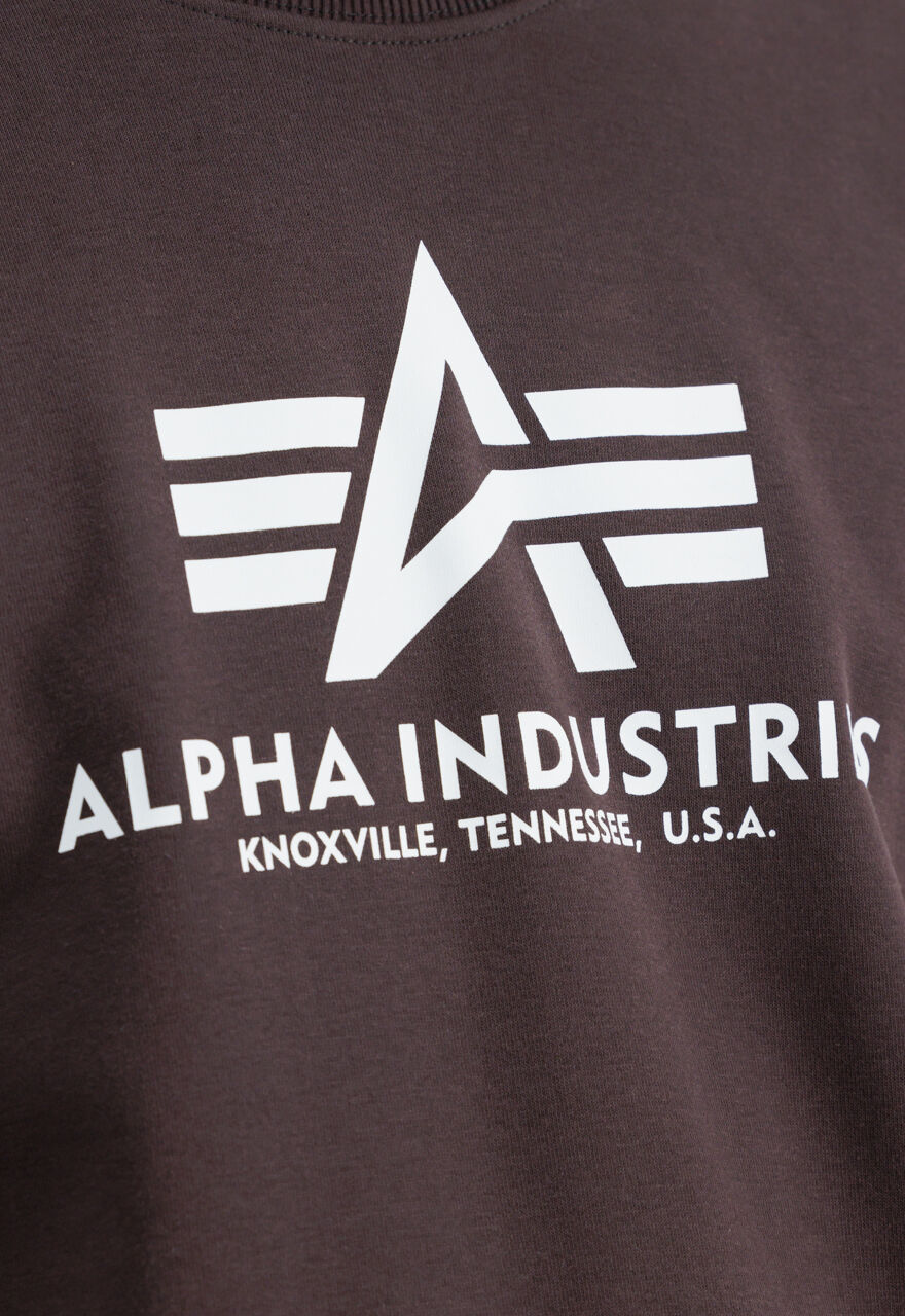 Basic Big Logo Sweatshirt hunter brown 178302_696_00003_126537